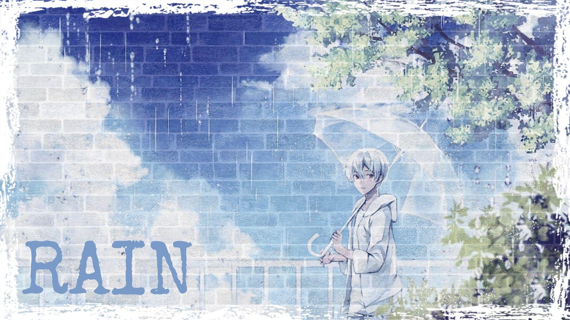 1920x1080 rain まふまふ 歌い手 mafumafu Image by 結羅@ありがとうございました