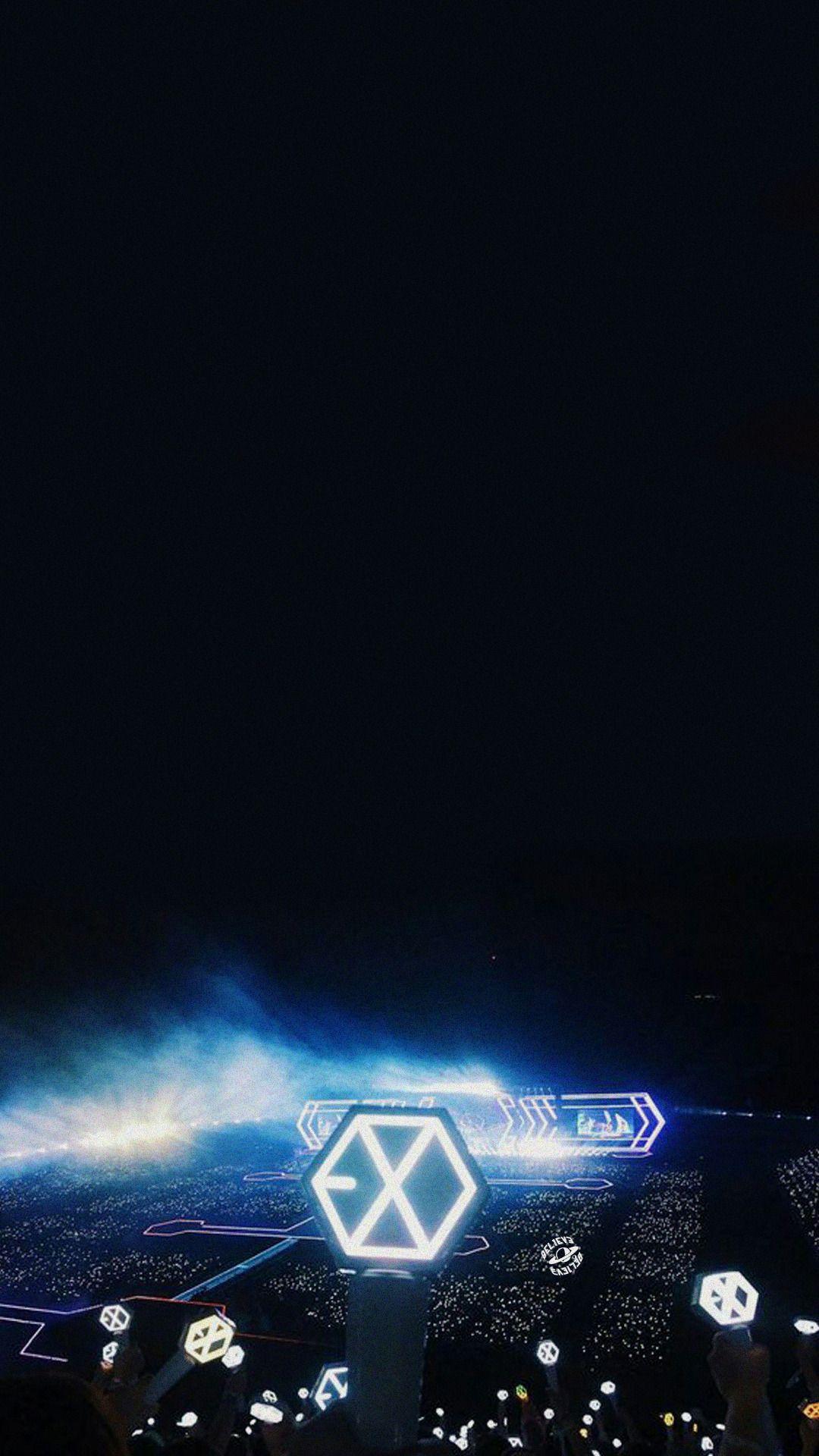 1080x1920 EXO lightstick. Exo, Lightstick exo, Exo concert