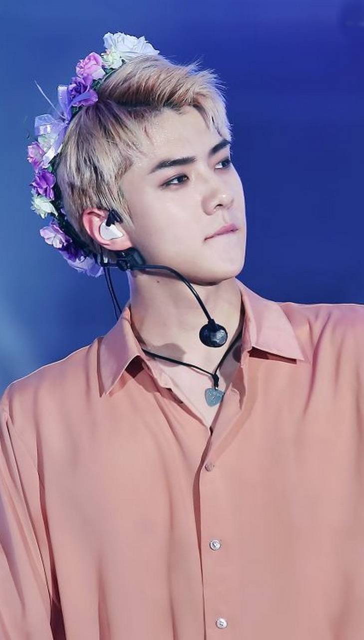 729x1280 Sehun wallpaper