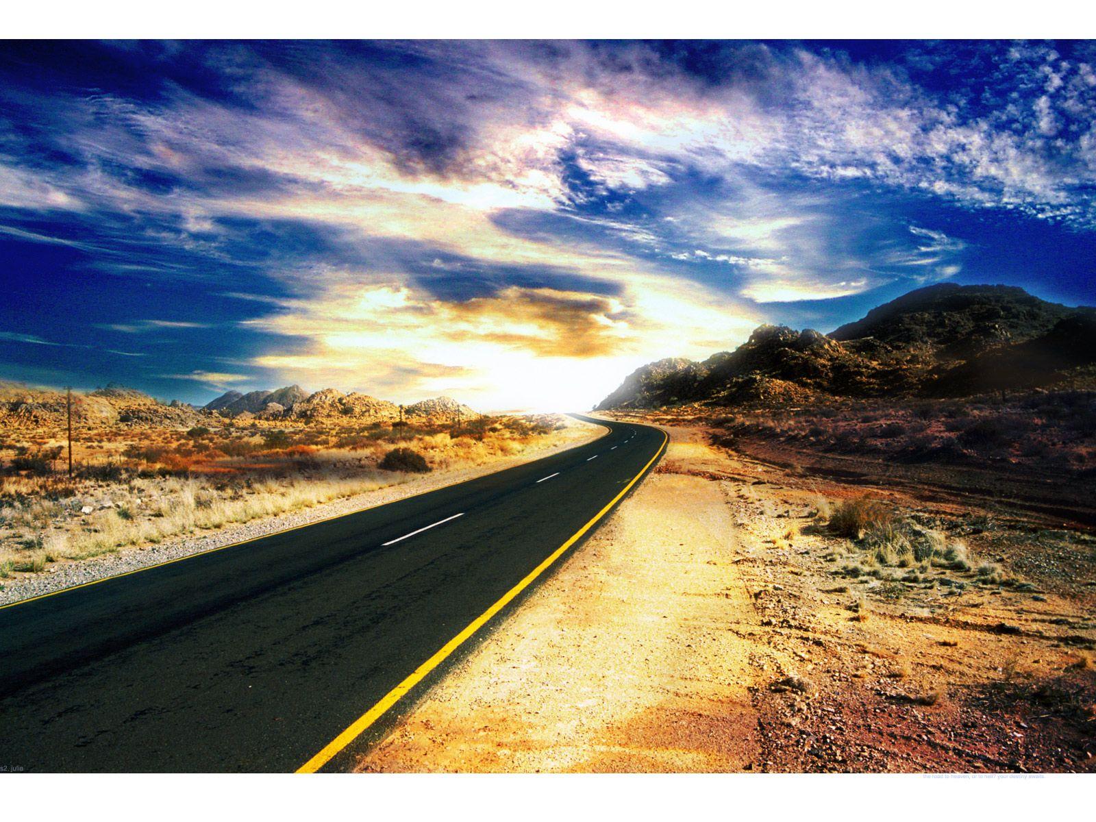 1600x1200 Down the Road Wallpaper. Won't Back Down Wallpaper, Samurai Shodown Wallpaper and Looking Down Background