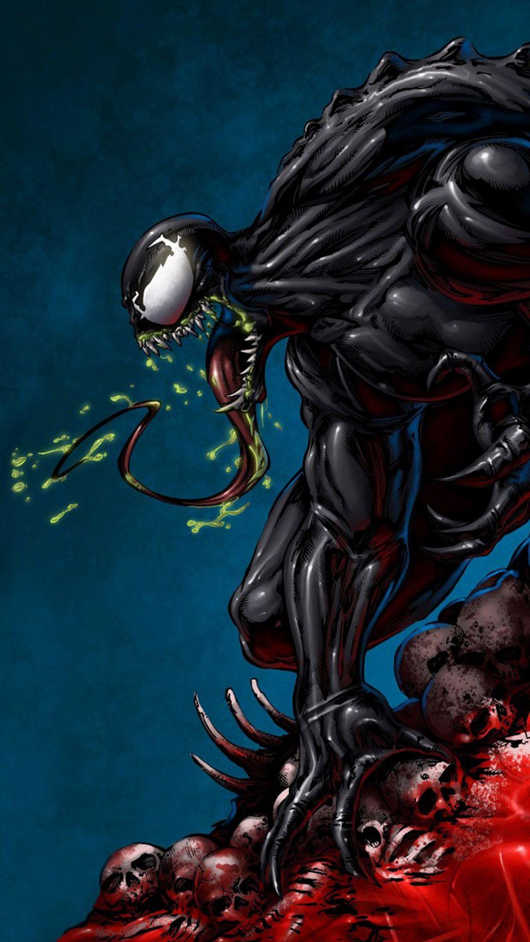 1080x1920 Venom Marvel Comics Artwork HD Mobile Wallpaper Marvel Comics Wallpaper HD HD Wallpaper