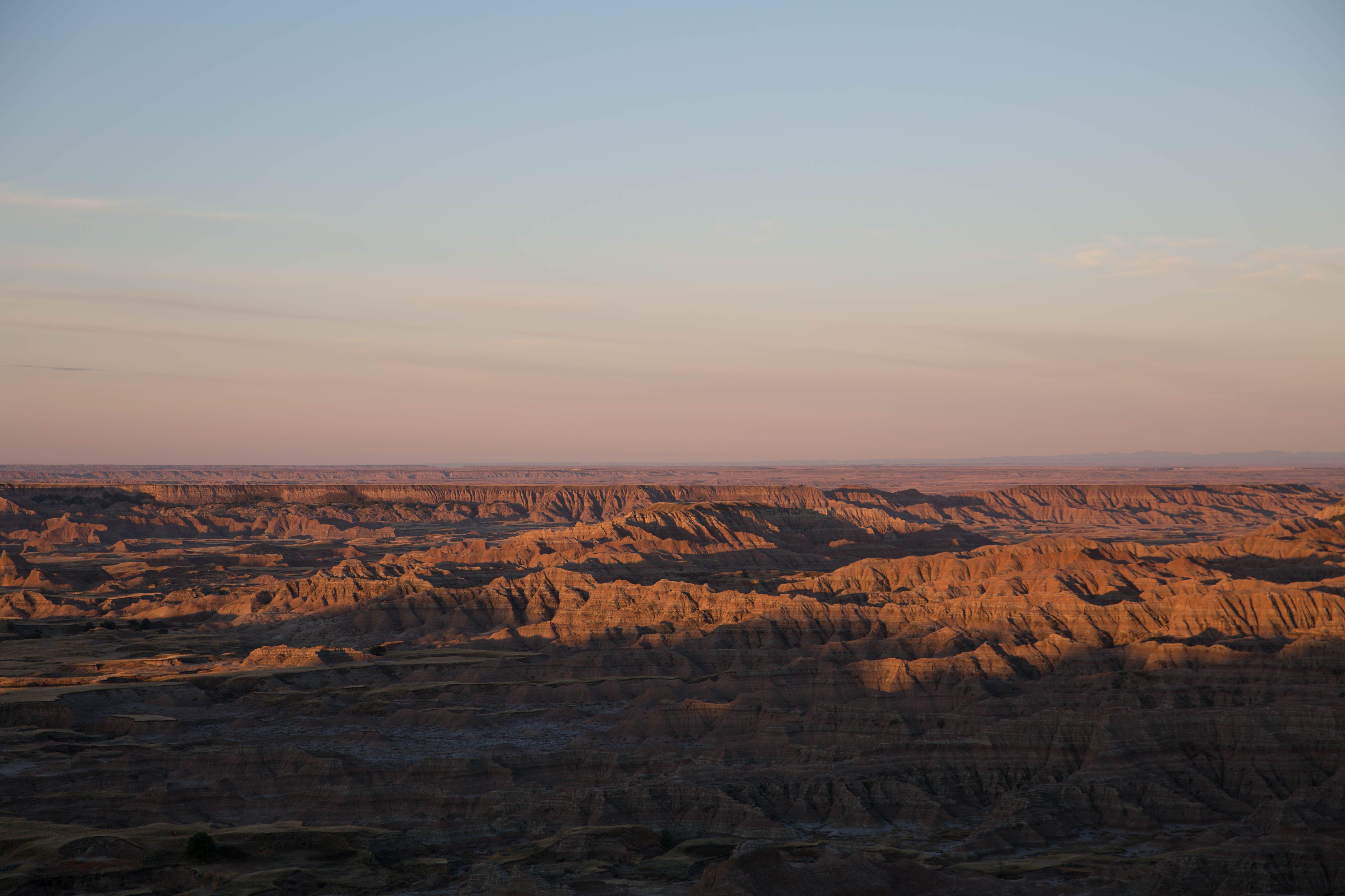 5760x3840 Badlands National Park South Dakota 4K wallpaper