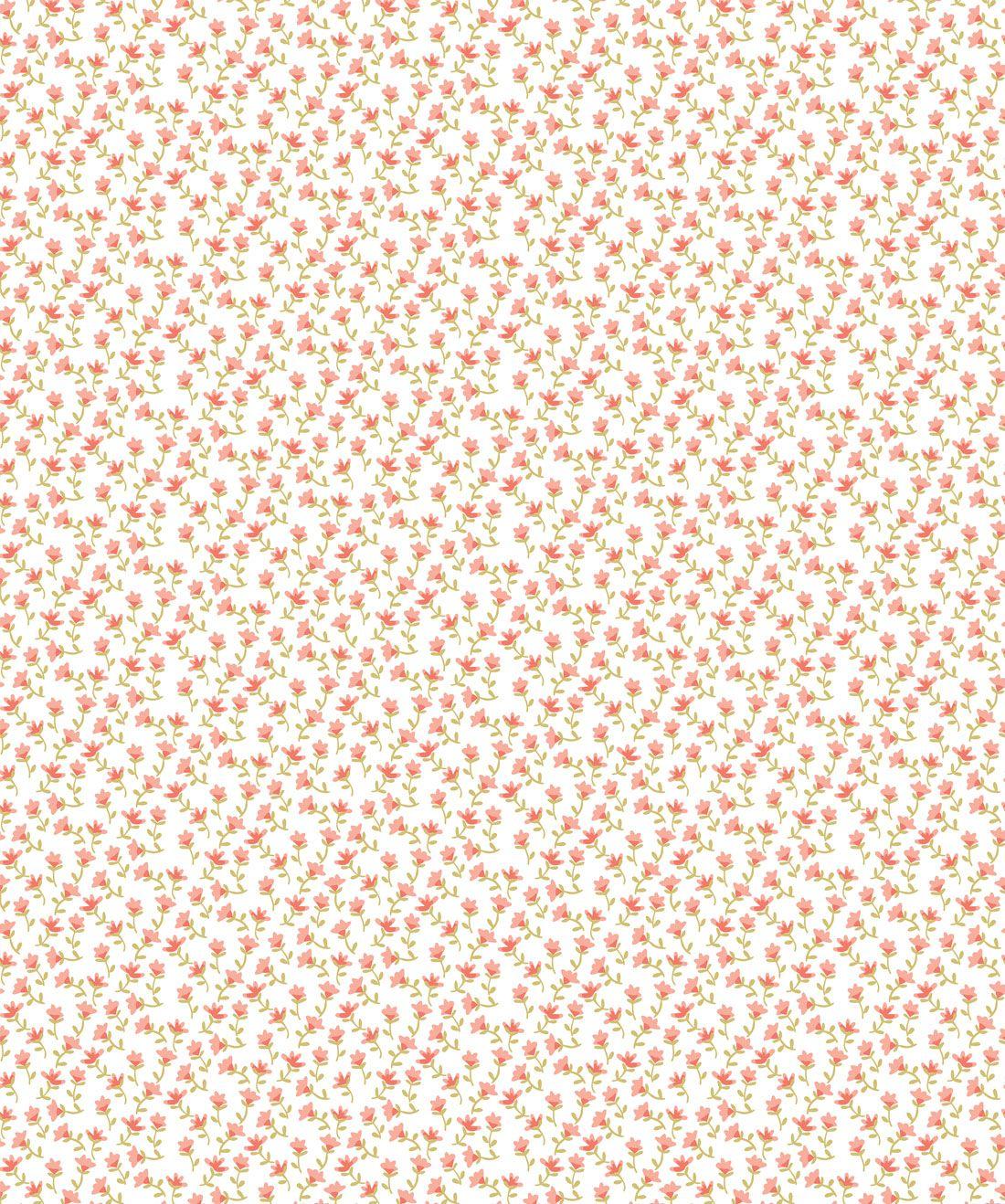 1100x1318 Tiny Flowers Wallpaper • Small Floral Pattern UK