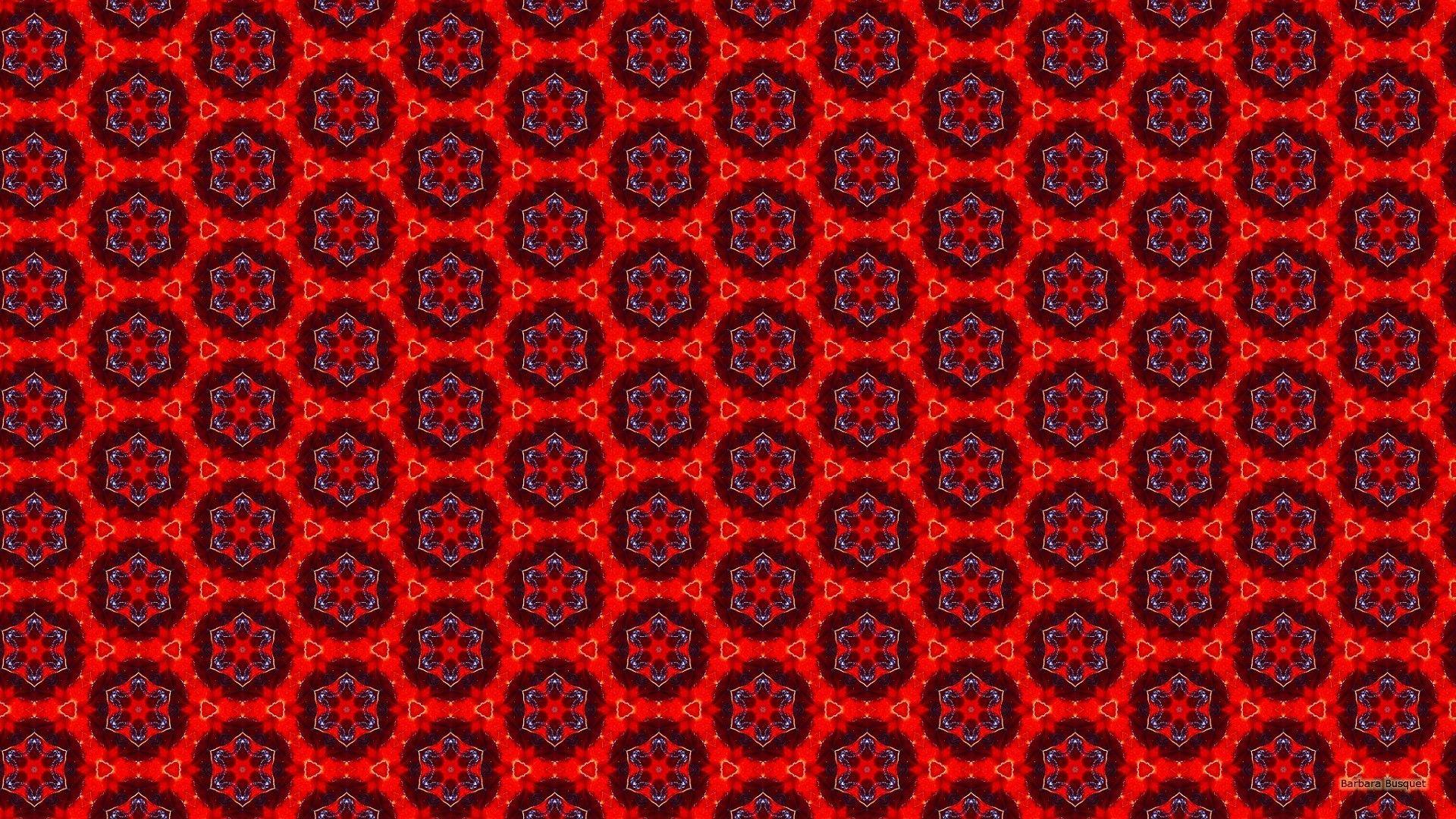 1920x1080 Red pattern wallpaper's HD Wallpaper