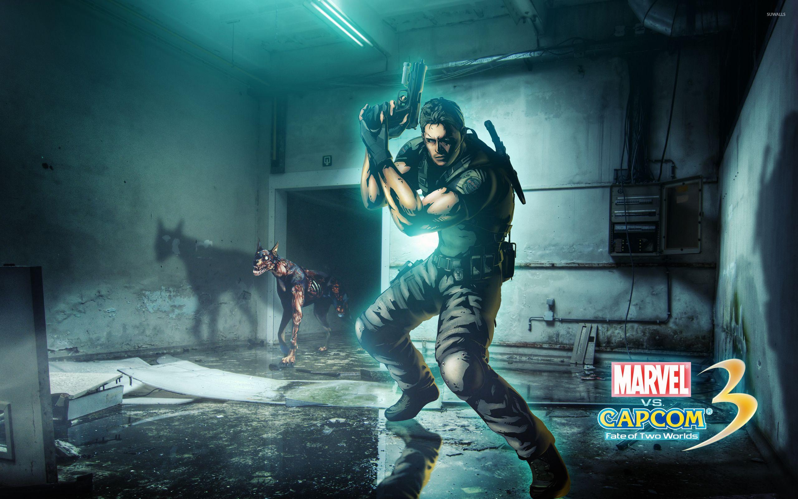 2560x1600 Marvel vs. Capcom 3 Chris Redfield wallpaper wallpaper