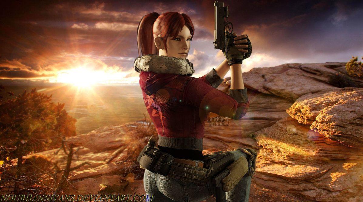 1197x668 Claire Redfield [Wallpaper] by NourhanNivans. Redfield, Resident evil, Claire