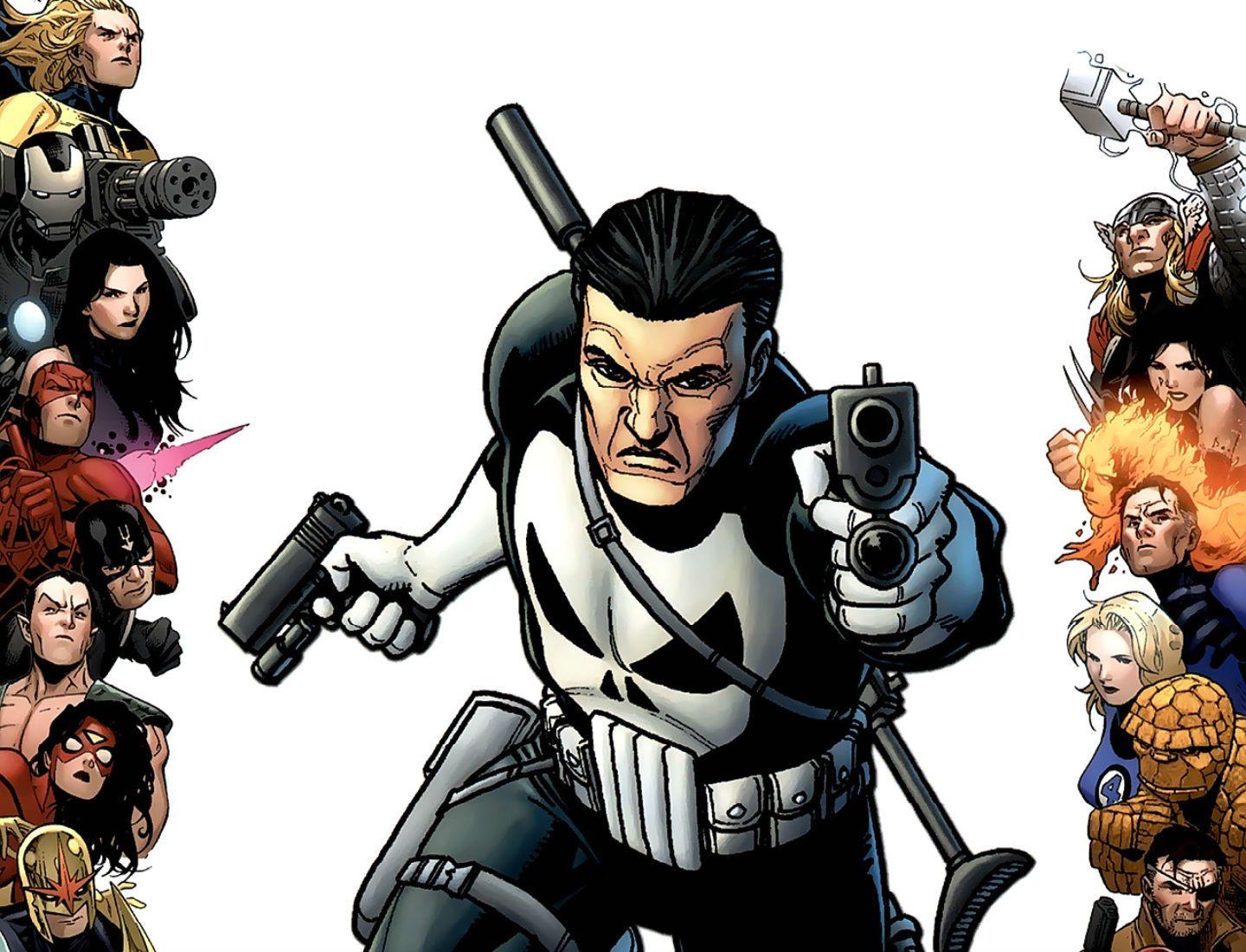 1440x1100 The Punisher Marvel N Comic Characters, Download Wallpaper