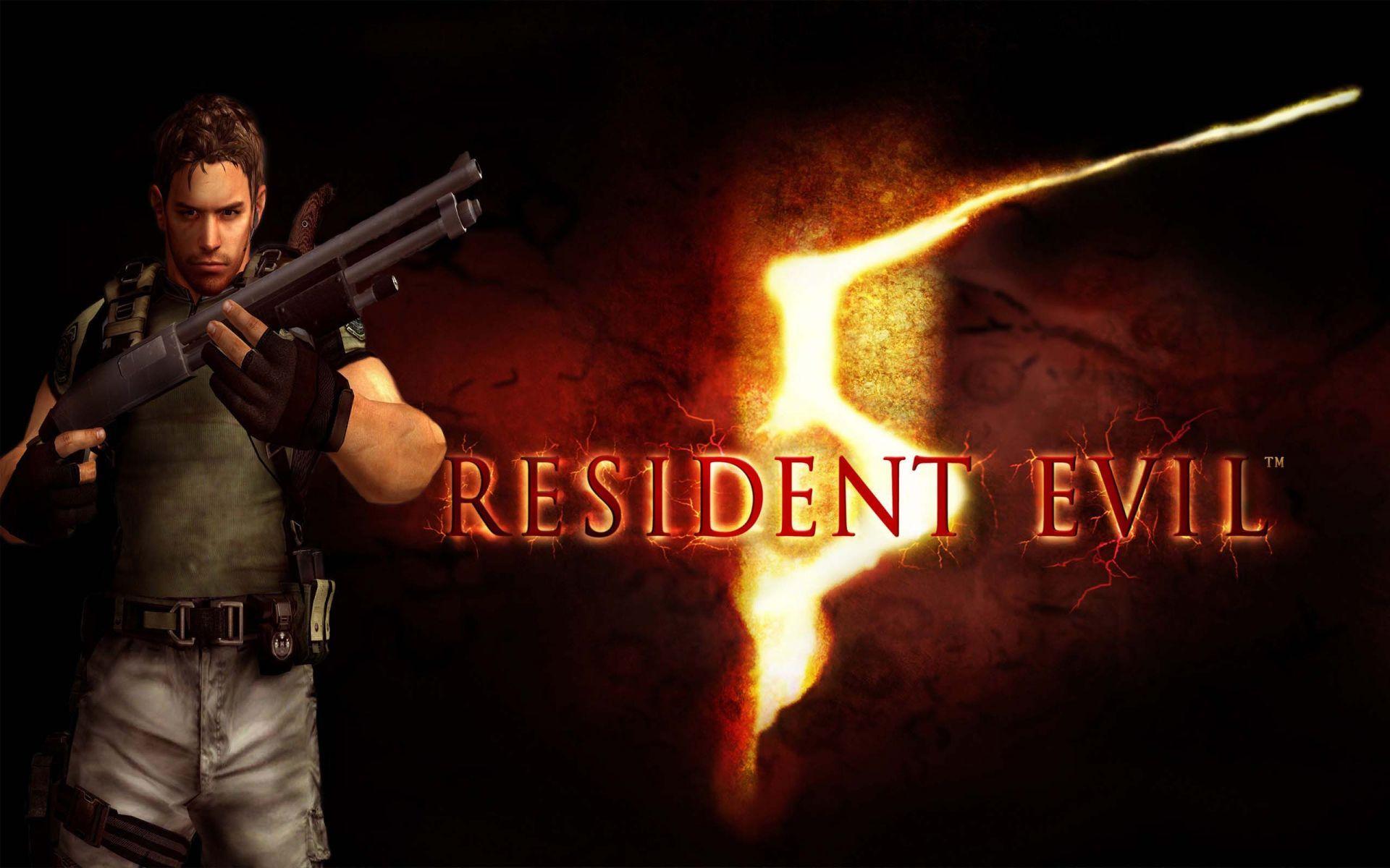 1920x1200 Chris Redfield Evil Cover Art. HD Games Wallpaper for Mobile and Desktop