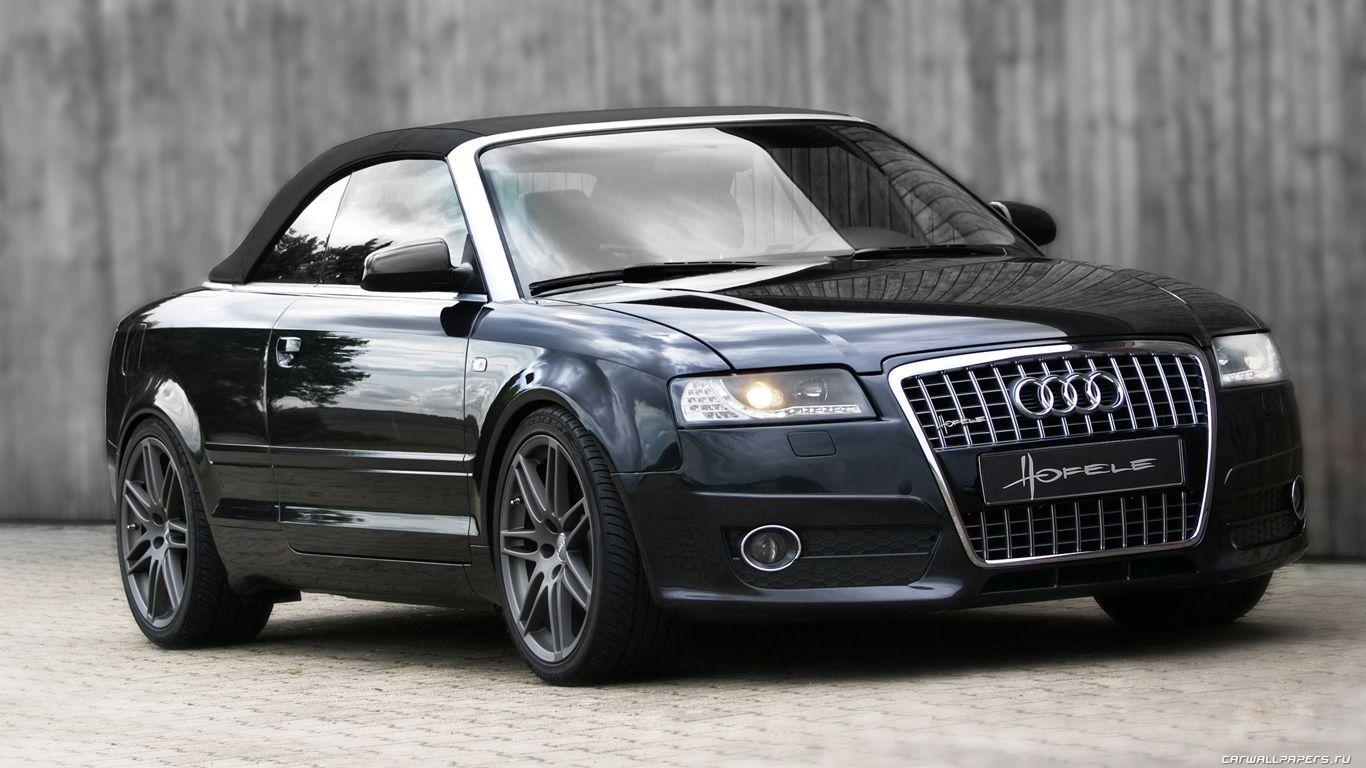 1366x768 Tuning cars desktop wallpaper hofele audi a4 b6 cabrio