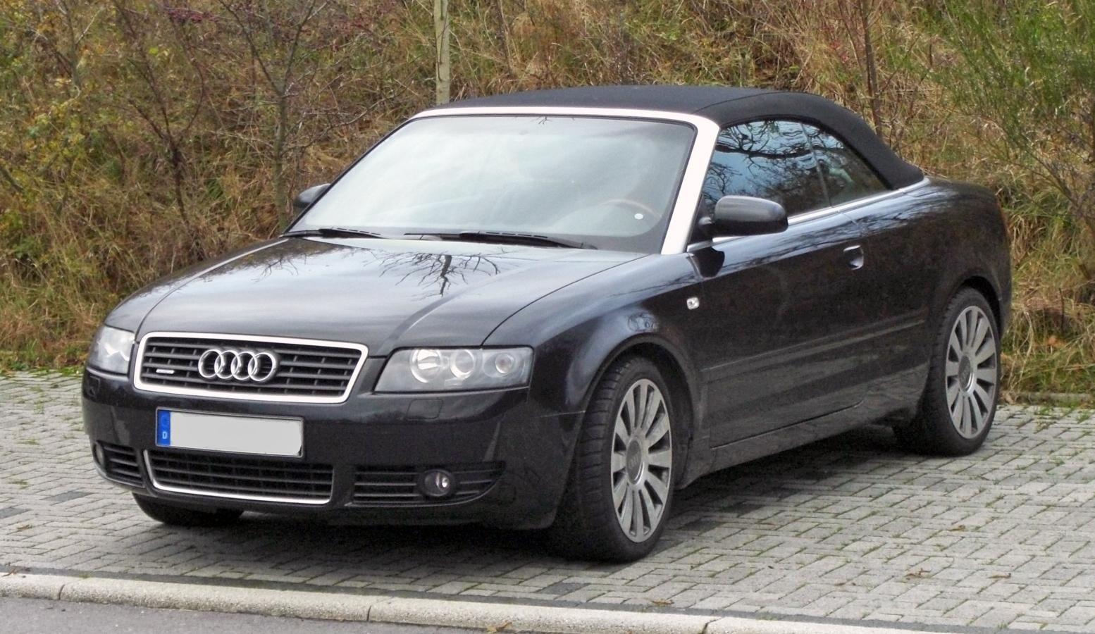 1554x900 Audi A4 B6 Cabriolet (2002–2006) front