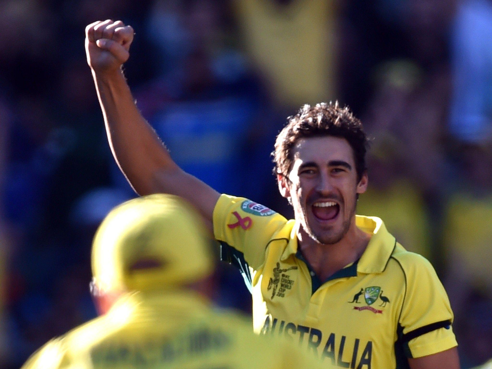 2048x1536 Mitchell Starc named player of the Cricket World Cup after Australia beat New Zealand to claim fifth title