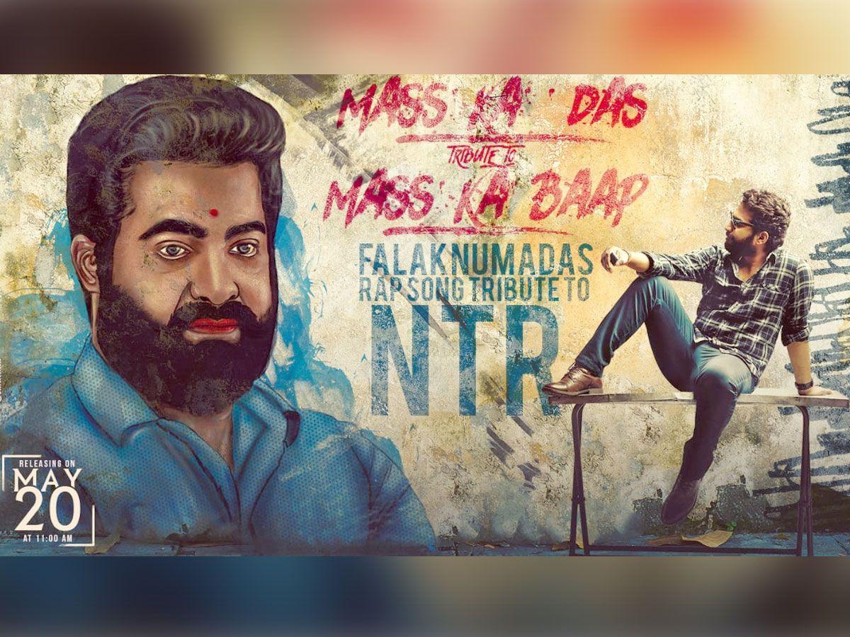 1200x900 Vishwak Sen tasty tribute to Jr NTR Vishwak Sen tasty tribute to Jr NTR
