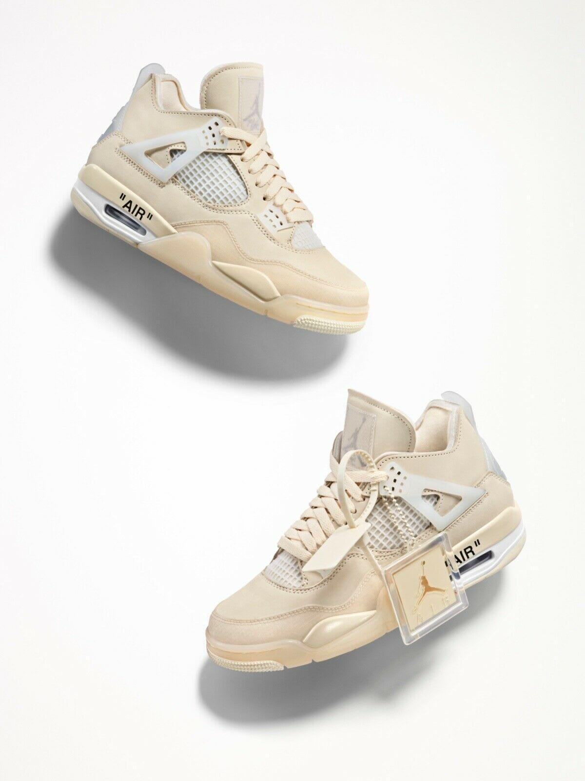 1200x1600 Virgil Abloh's Off White X Jordan 4s For Black Lives Matter Auction Price