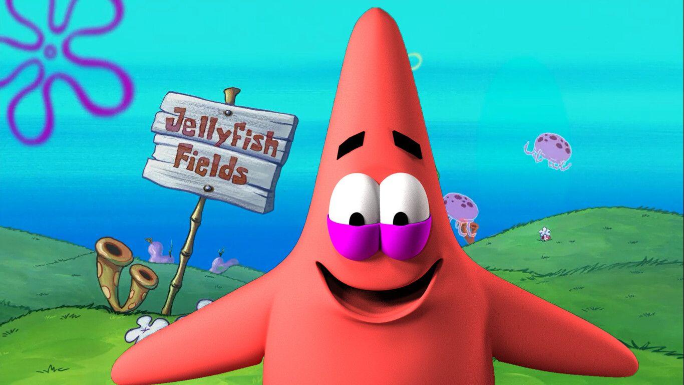 1366x768 Patrick Star Render and Animation, Bryce Wallace