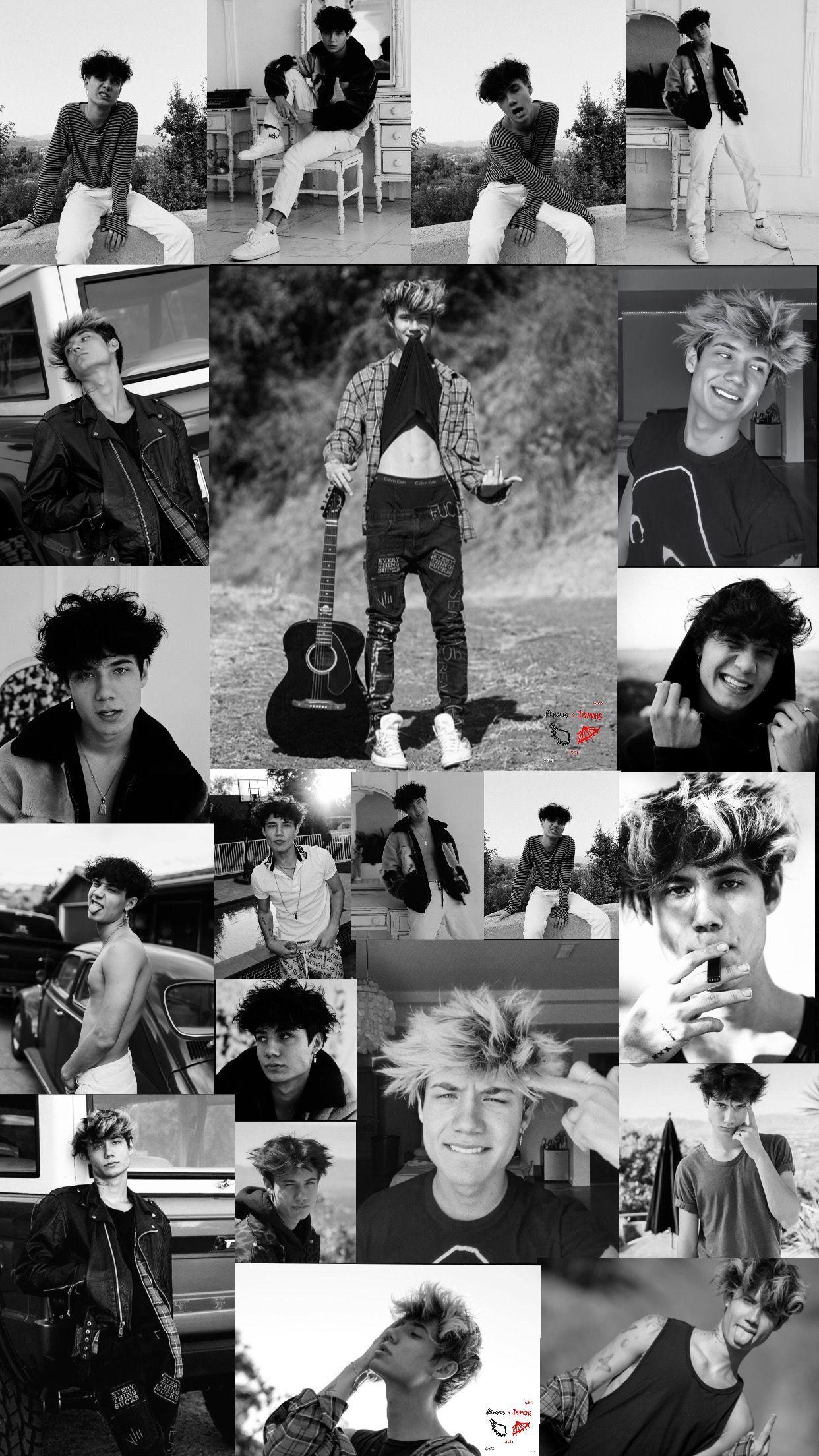 1242x2208 Wallpaper Jaden Hossler. Cute teenage boys, Boys wallpaper, Cute boy wallpaper