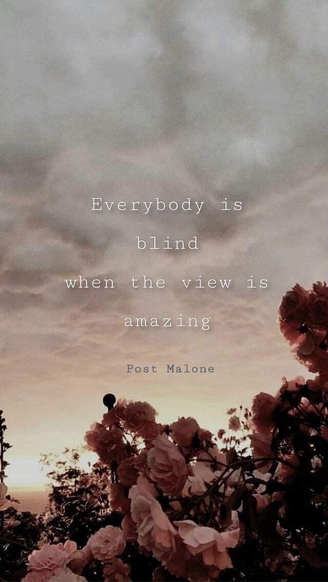 1125x1996 Post Malone Quotes Wallpaper
