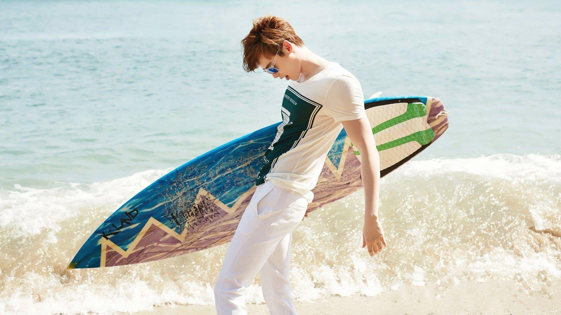 1920x1080 Lee Jong Suk Park Bo Gum Wallpaper Full HD Free Download Jong Suk Laptop Background, Download Wallpaper