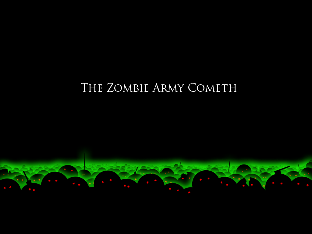 1024x768 Zombie Wallpaper