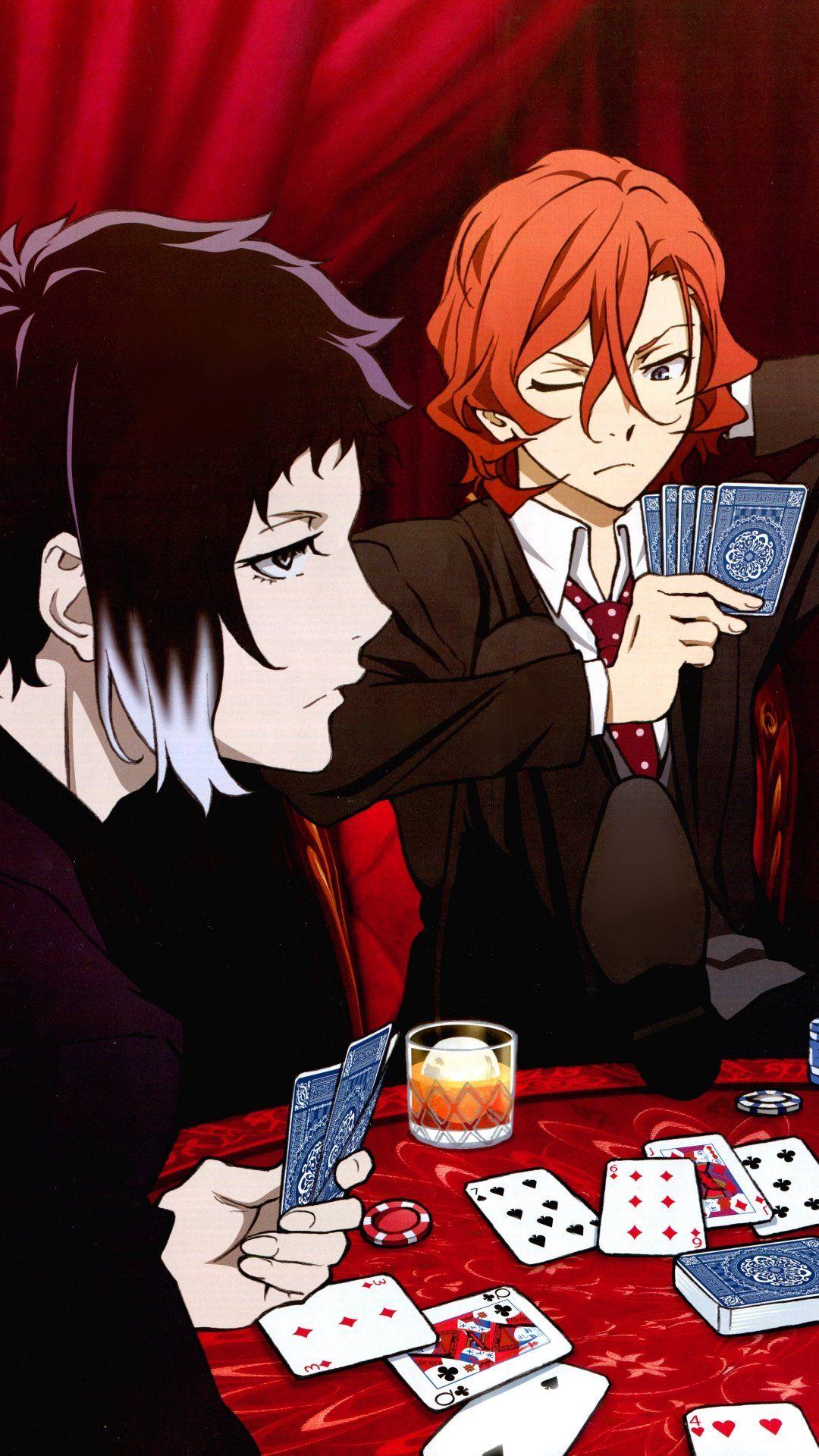 1080x1920 Bungou Stray Dogs Ryunosuke Akutagawa Chuya Nakahara Hình nền Samsung Galaxy S4 1080 × 1920 - Kawaii Mobile