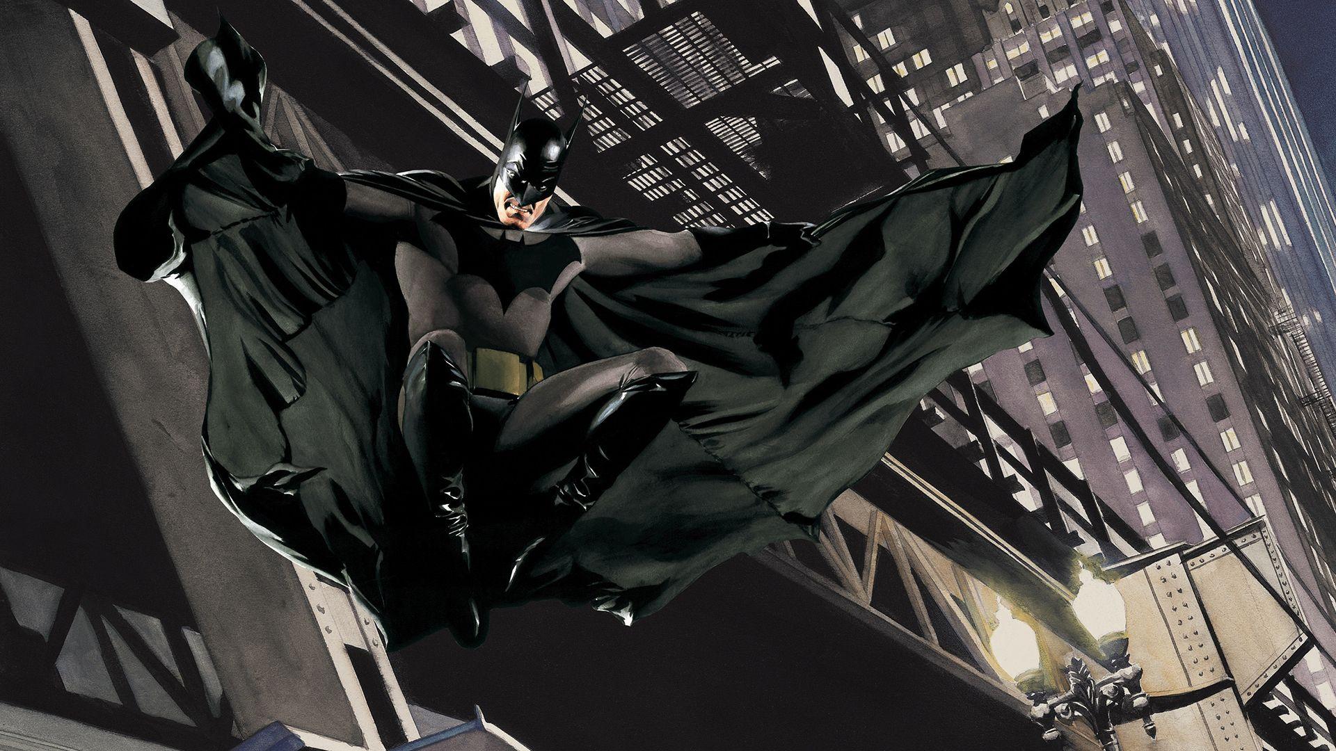 1920x1080 Batman Art Alex Ross HD Wallpaper