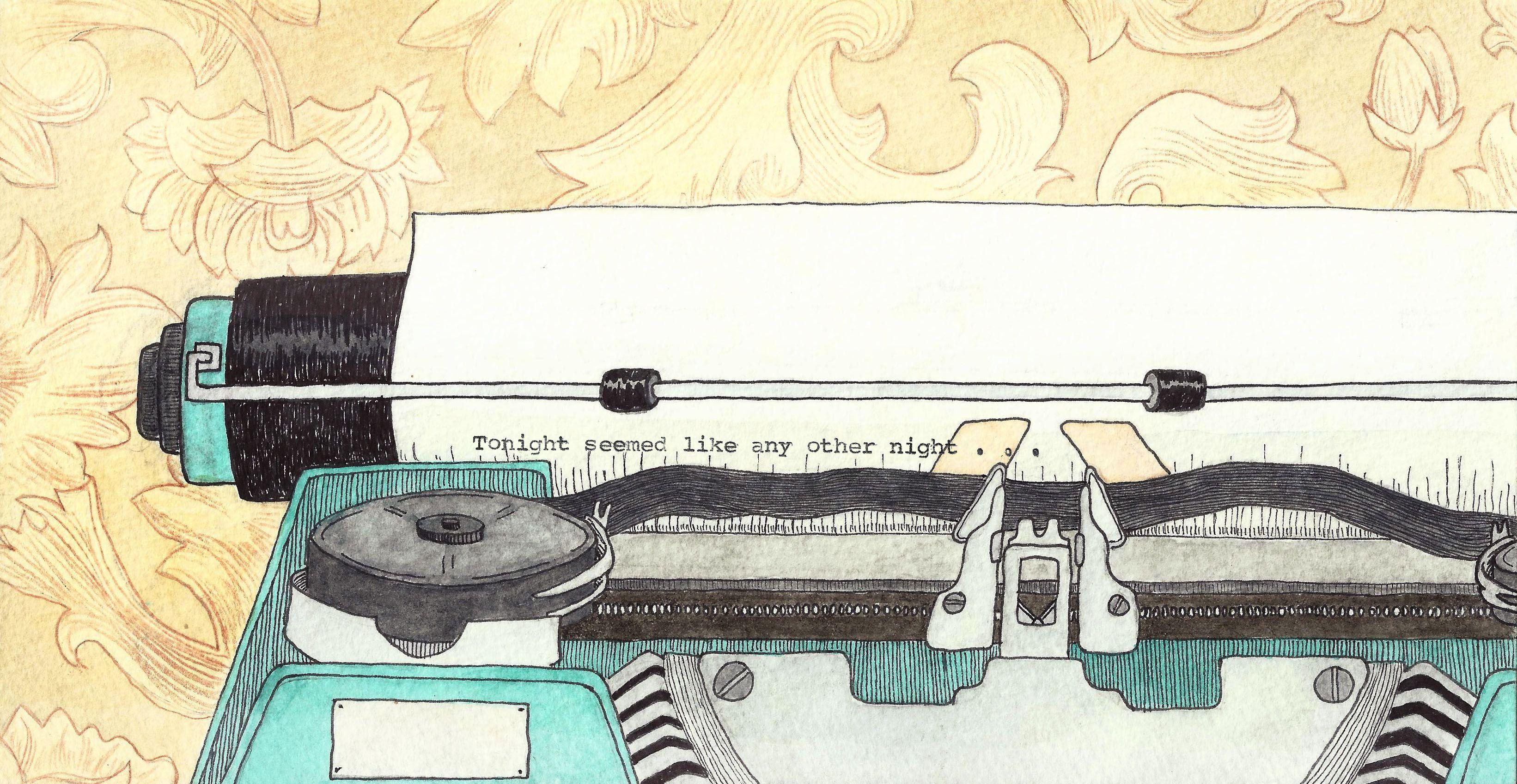 3283x1698 Typewriters and Wallpaper. Ready Fire Aim
