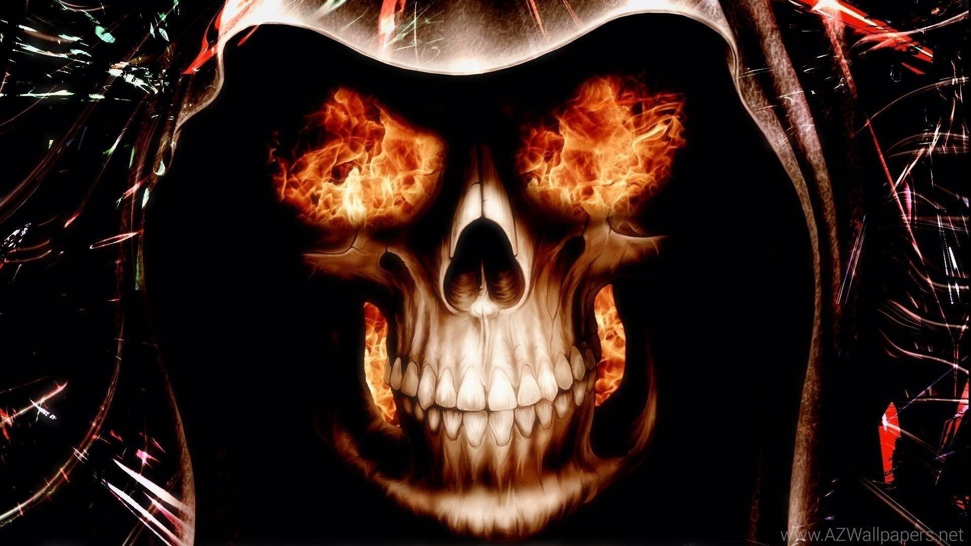 1920x1080 Gothic Skulls Wallpaper
