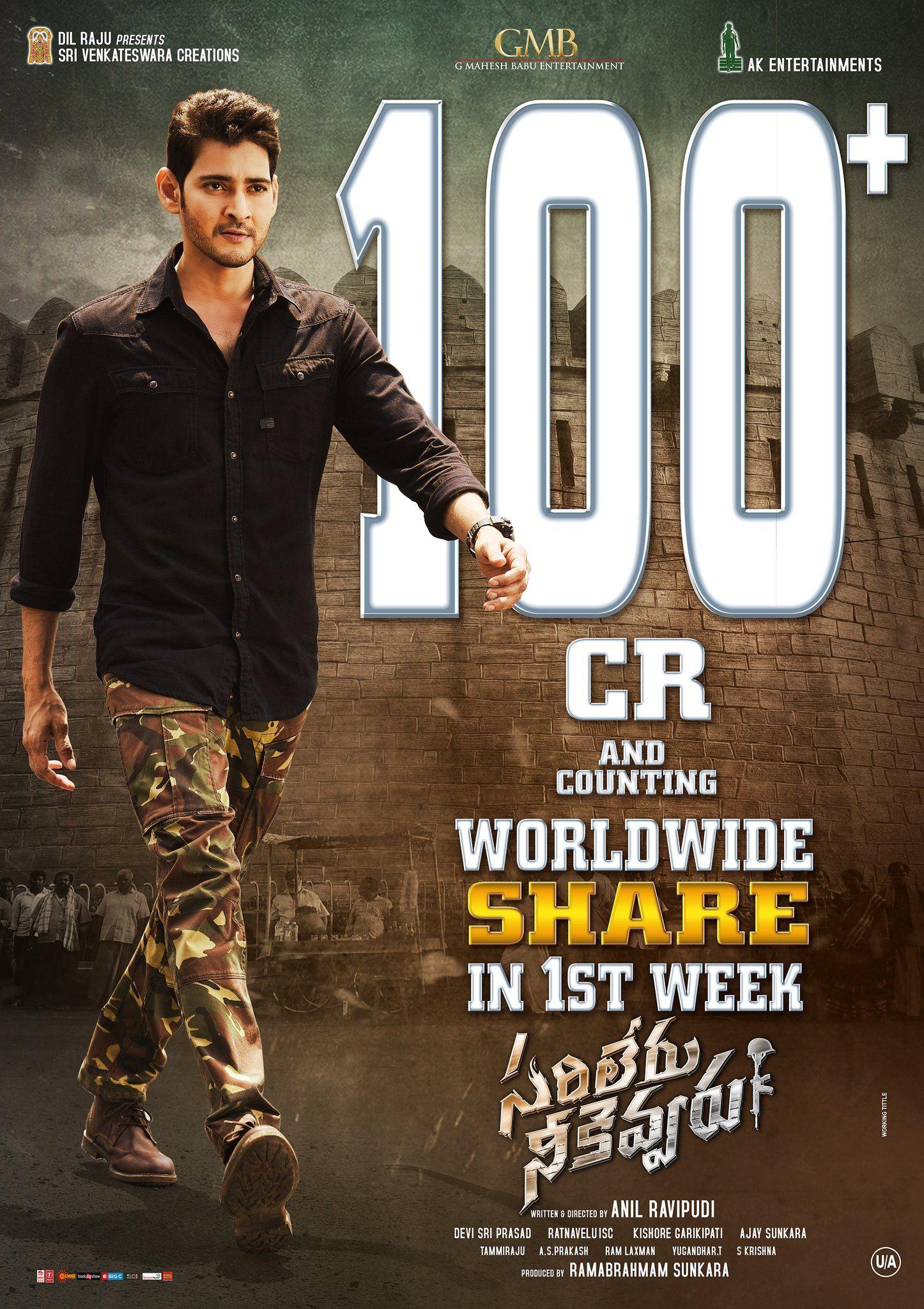 1446x2048 Mahesh Babu Sarileru Neekevvaru Movie First Look ULTRA HD Posters WallPapers