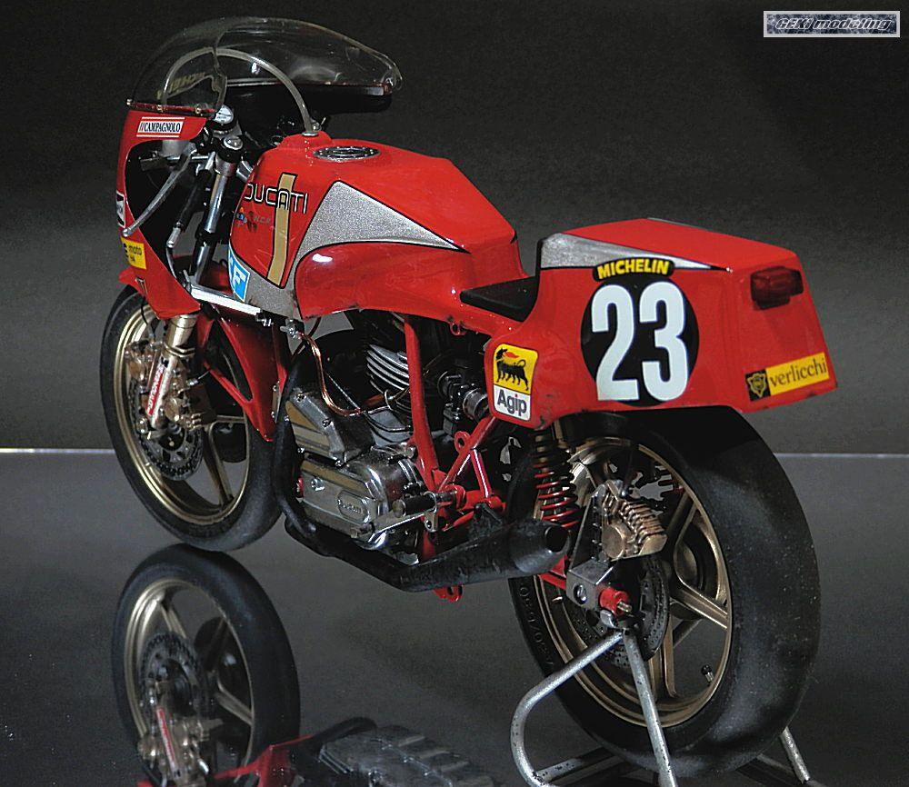 1000x866 This Is Not A Gunpla But It's An Amazing Work! Tamiya 1 12 Ducati 900 NCR: Full Photoreview No.27 Wallpaper Size Image. Improved & Super Detailed Painted Model!