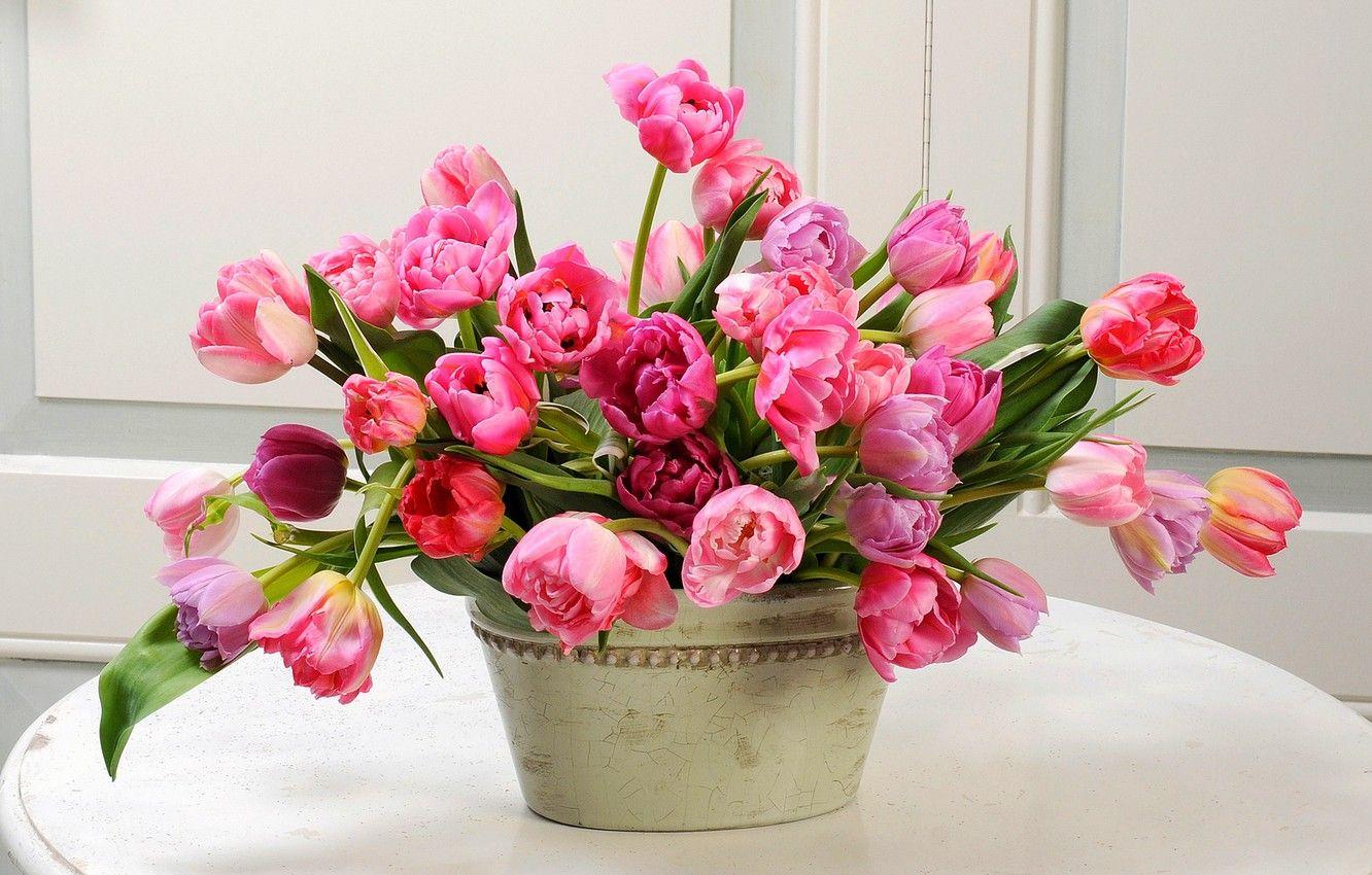 1332x850 Wallpaper flowers, bouquet, spring, tulips, flowers, tulips, spring, bouquet image for desktop, section цветы
