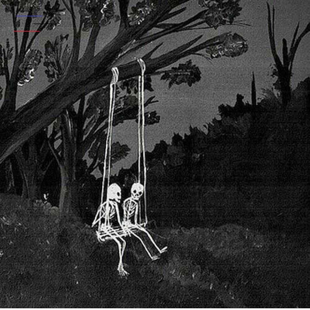 1080x1080 ShopSugarDoll on Instagram: “Hello Darkness My Old Friend.�� #besties #skeleton #moody #allblacke em 2020. Arte estética, Wallpaper bonitos, Papel de parede de halloween