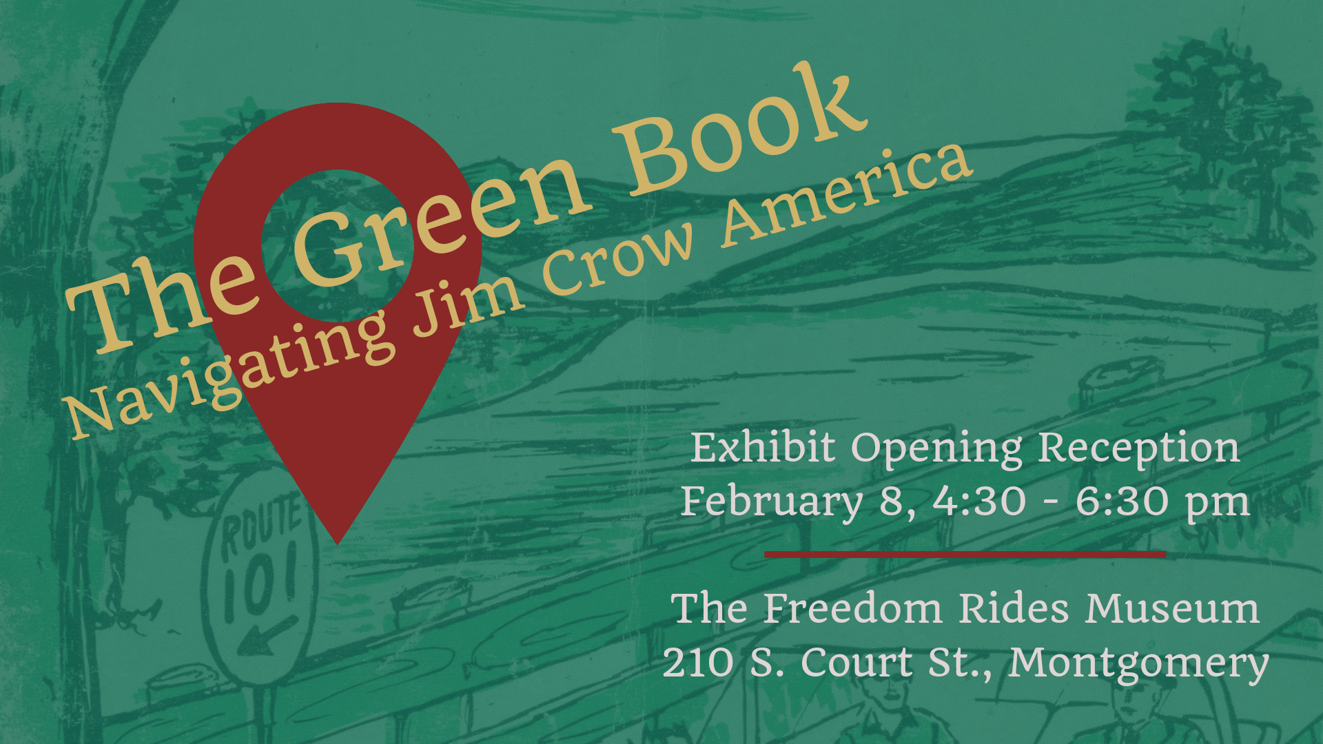 1920x1080 The Green Book: Navigating Jim Crow America. Montgomery Convention Center District