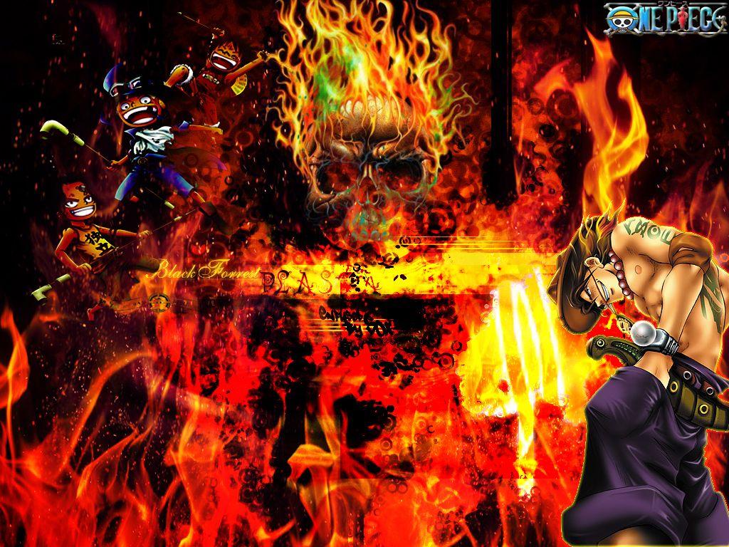 1024x768 Portgas D Piece Luffy Sabo Ace HD Wallpaper