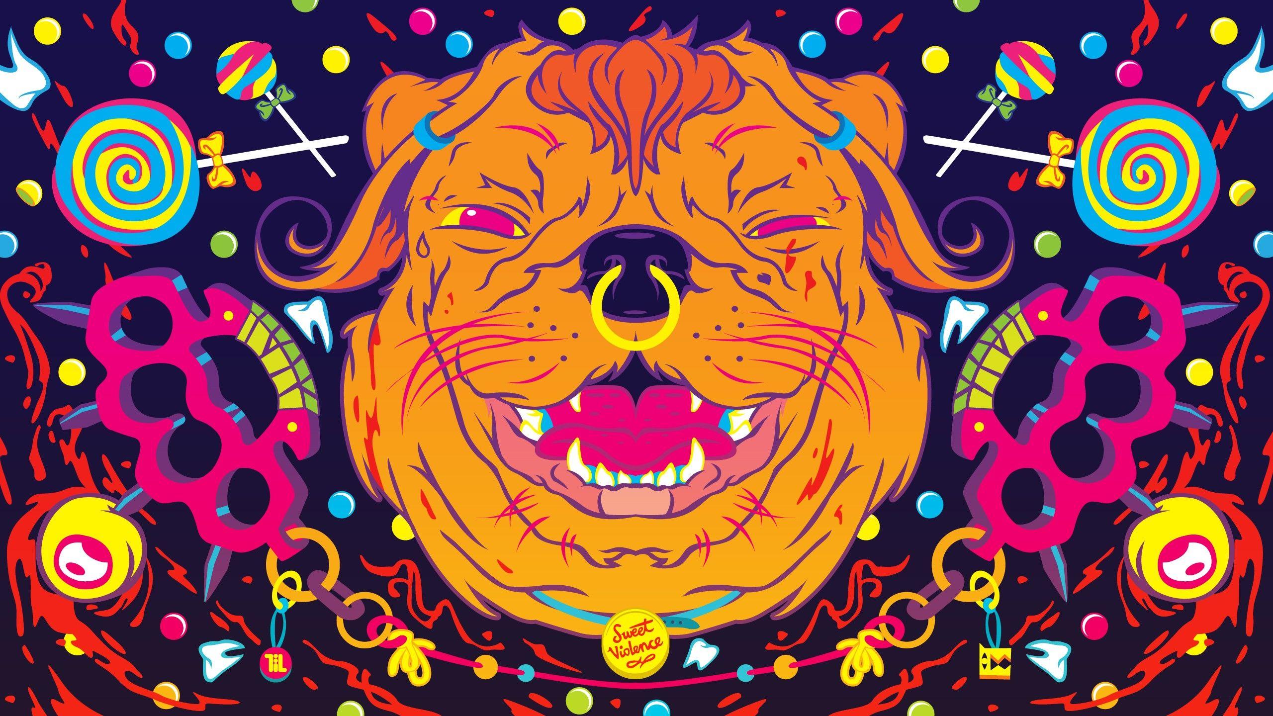 2560x1440 Psychedelic and Trippy background to use as Wallpaper