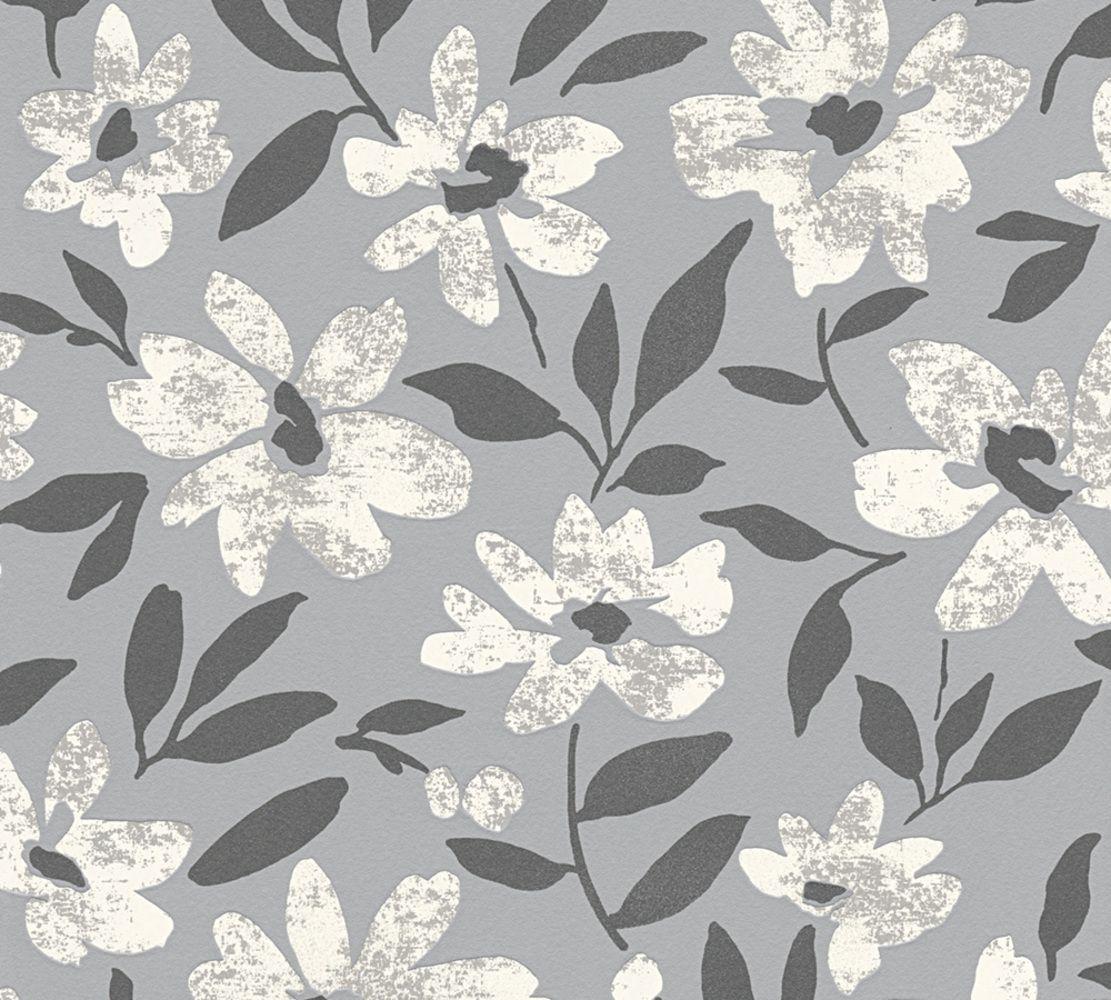 1111x1000 A.S. Creation Moments Collection Wallpaper Roll In Floral Pattern. Lowe's Canada