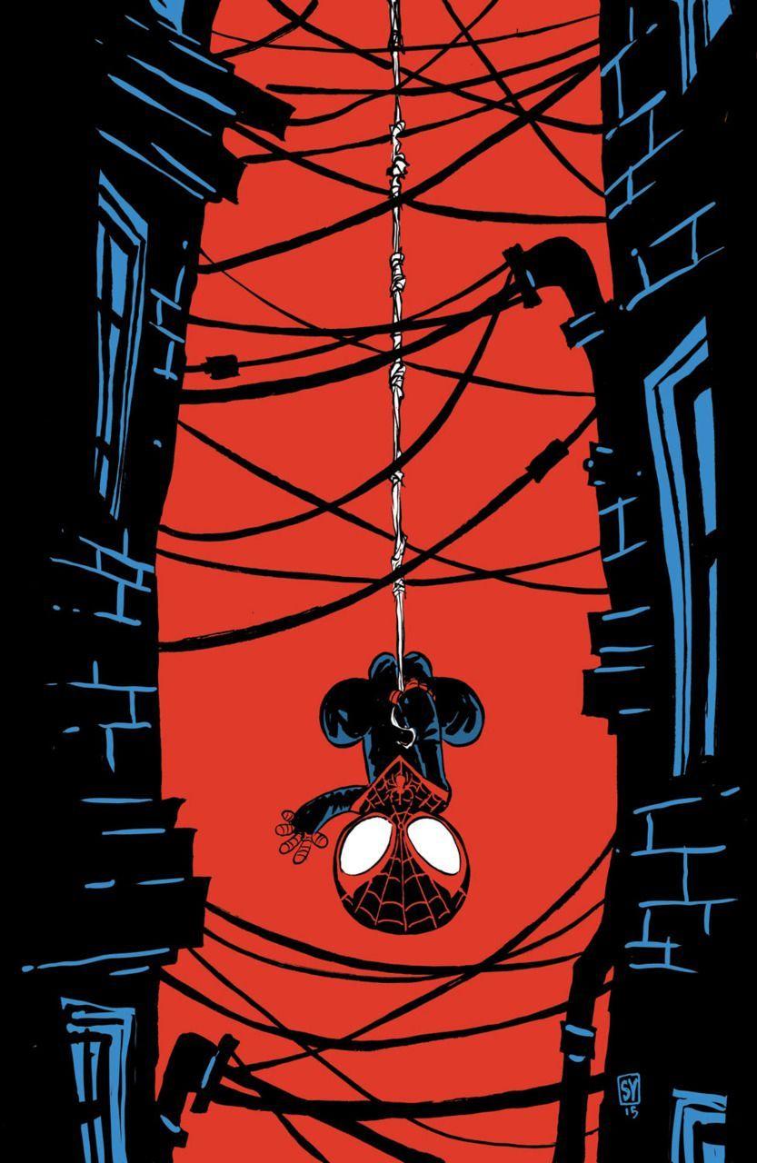 833x1280 Miles Morales In The Marvel Universe SPIDER MAN First Look. Baby Marvel, Skottie Young, Chibi Marvel