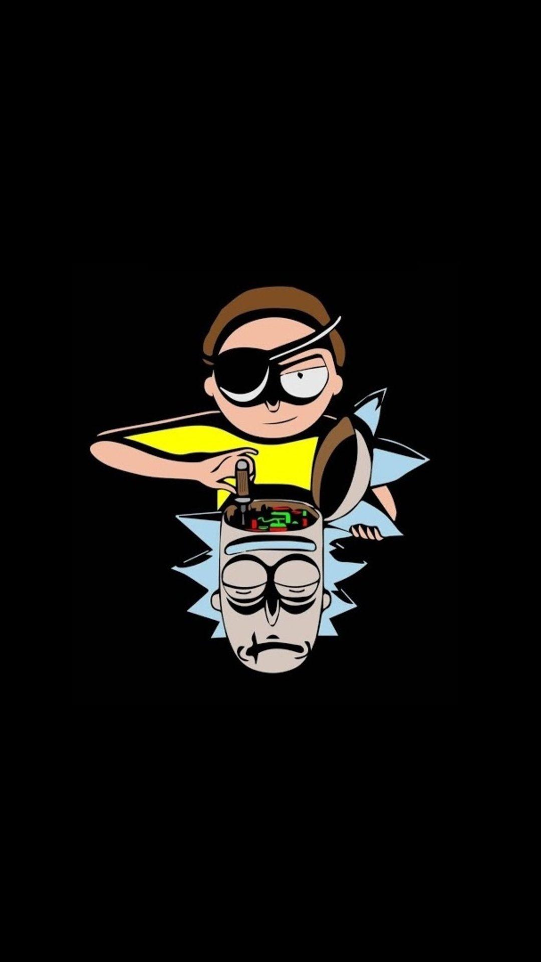 Rick And Morty Iphone Wallpapers Top Free Rick And Morty