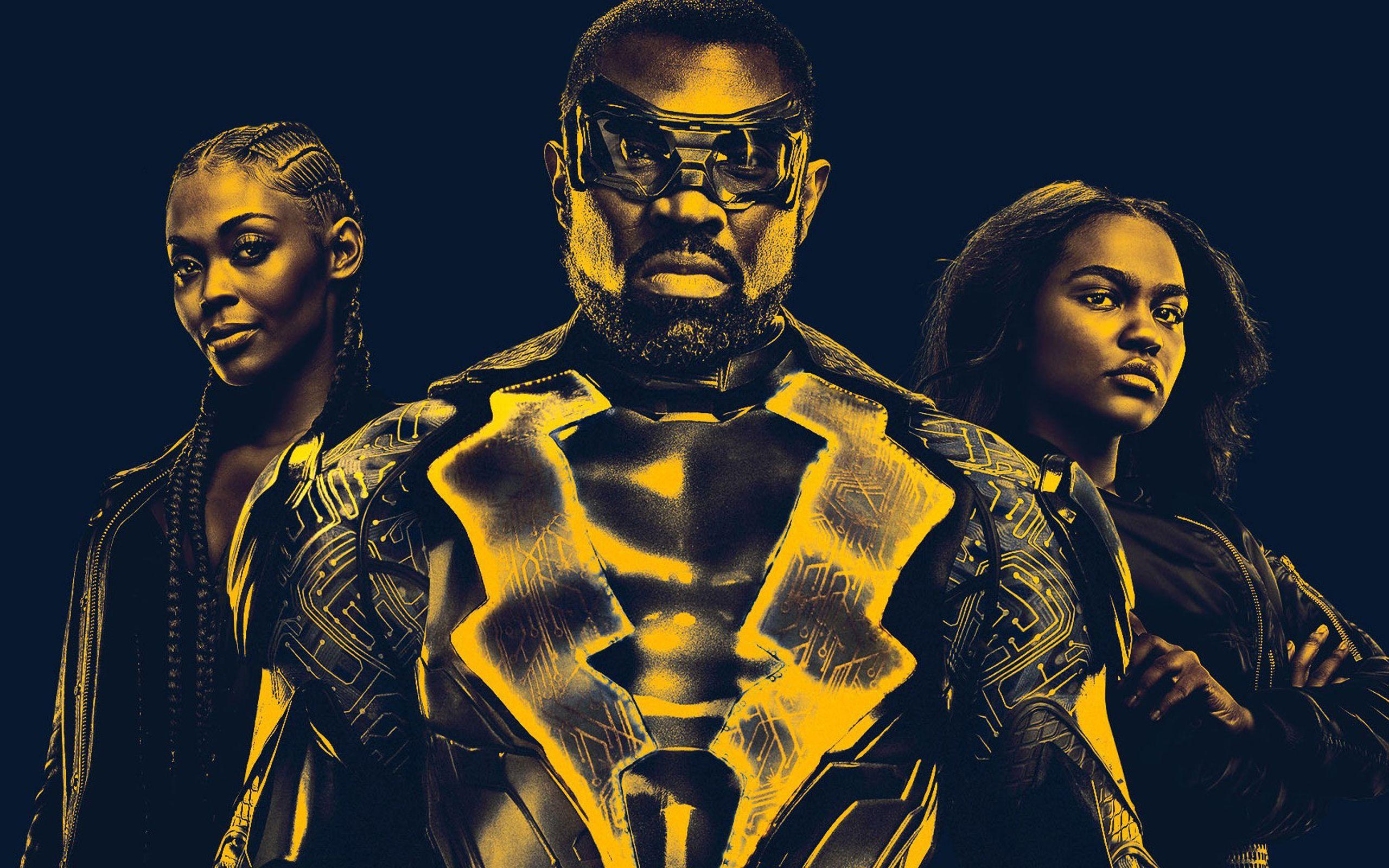 2560x1600 Download wallpaper Black Lightning, Cress Williams, TV Series, American television series, China Anne McClain, Nafessa Williams for desktop with resolution 2560x1600. High Quality HD picture wallpaper