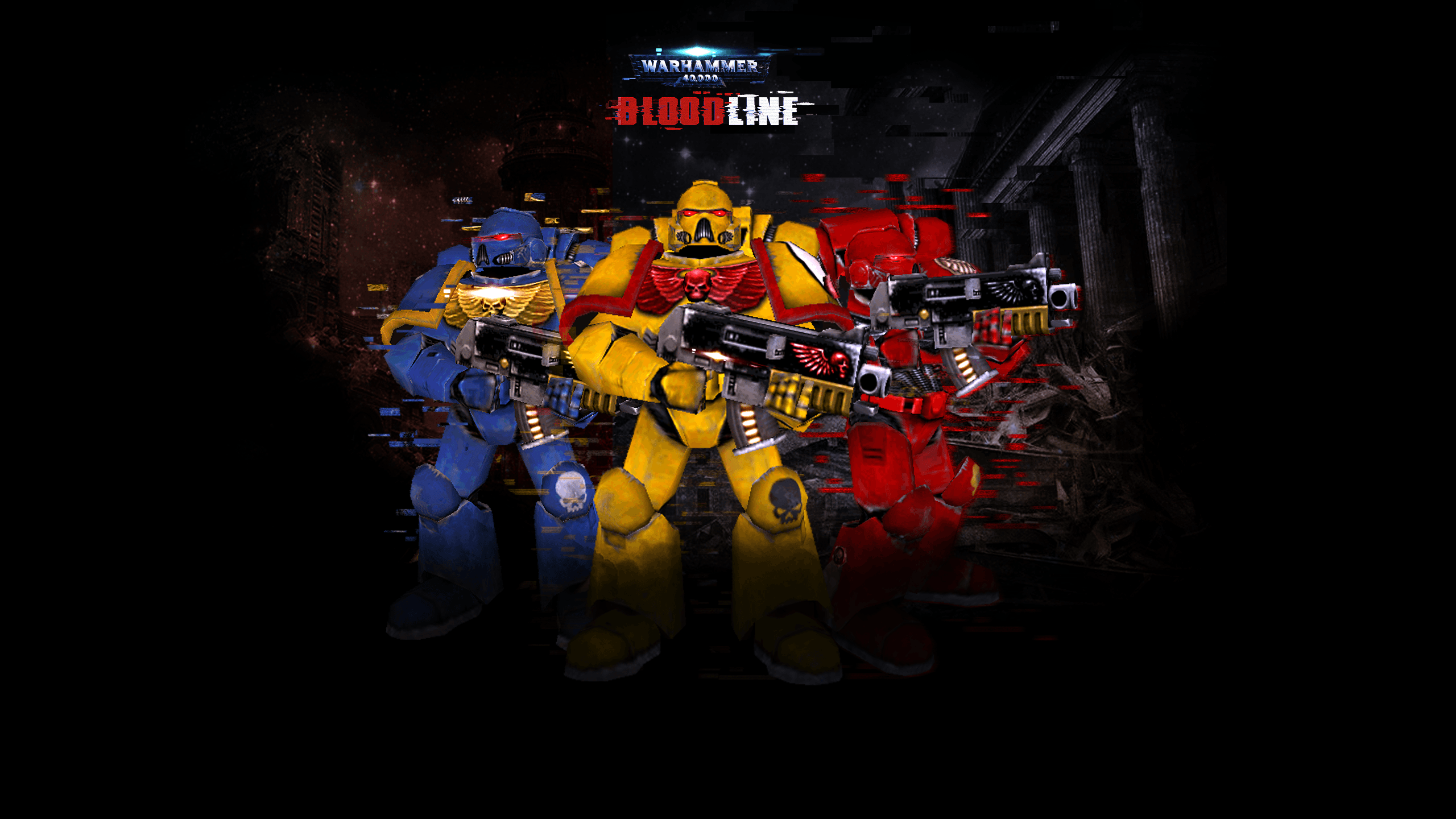 2560x1440 BloodLine Wallpaper image(DEAD PAGE) mod for Dawn of War