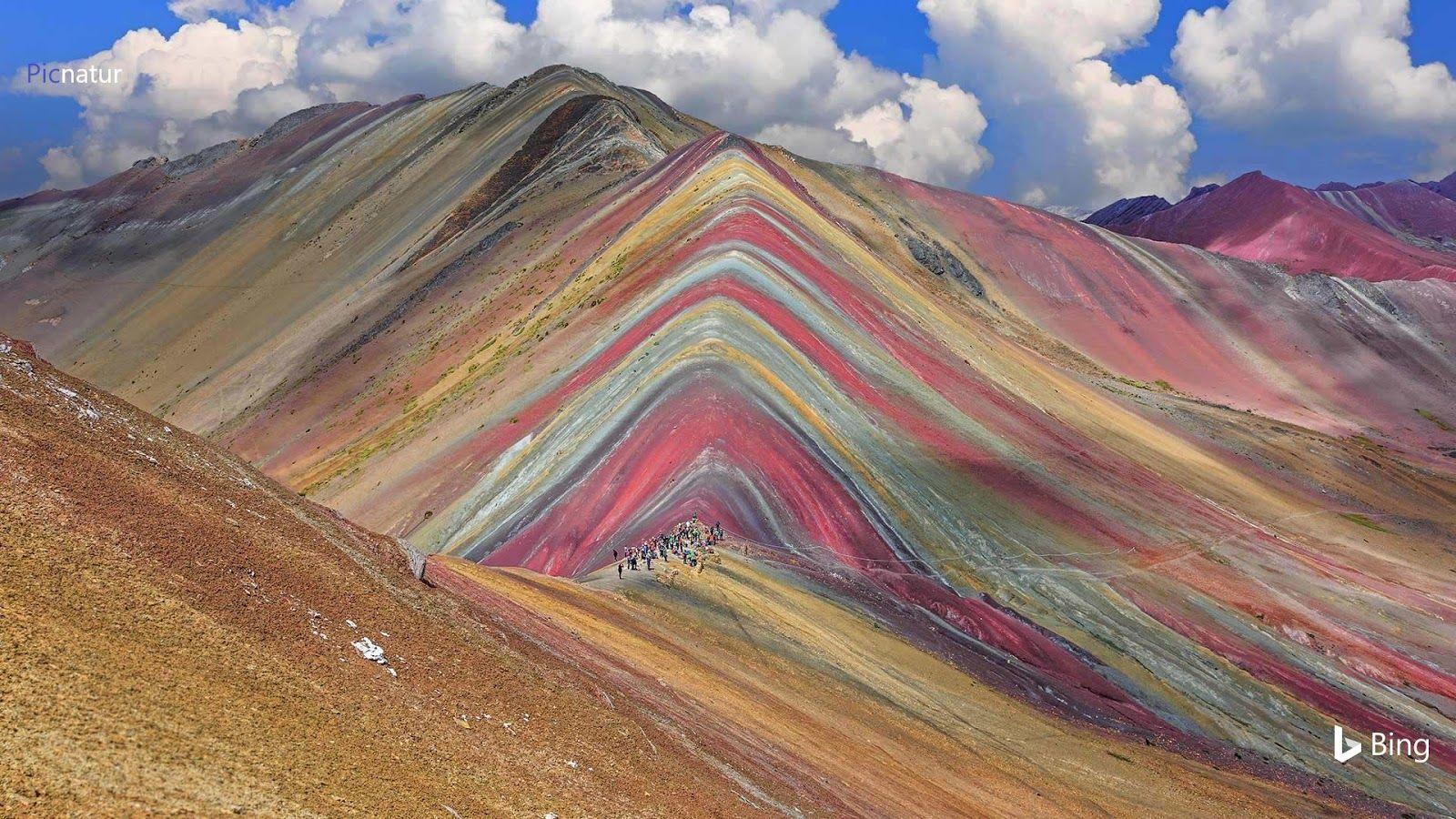 1600x900 Picnatur: Vinicunca Mountain In The Cusco Region Of Peru © Sorincolac Getty Image. Cusco, Vinicunca Mountain, Danxia Landform
