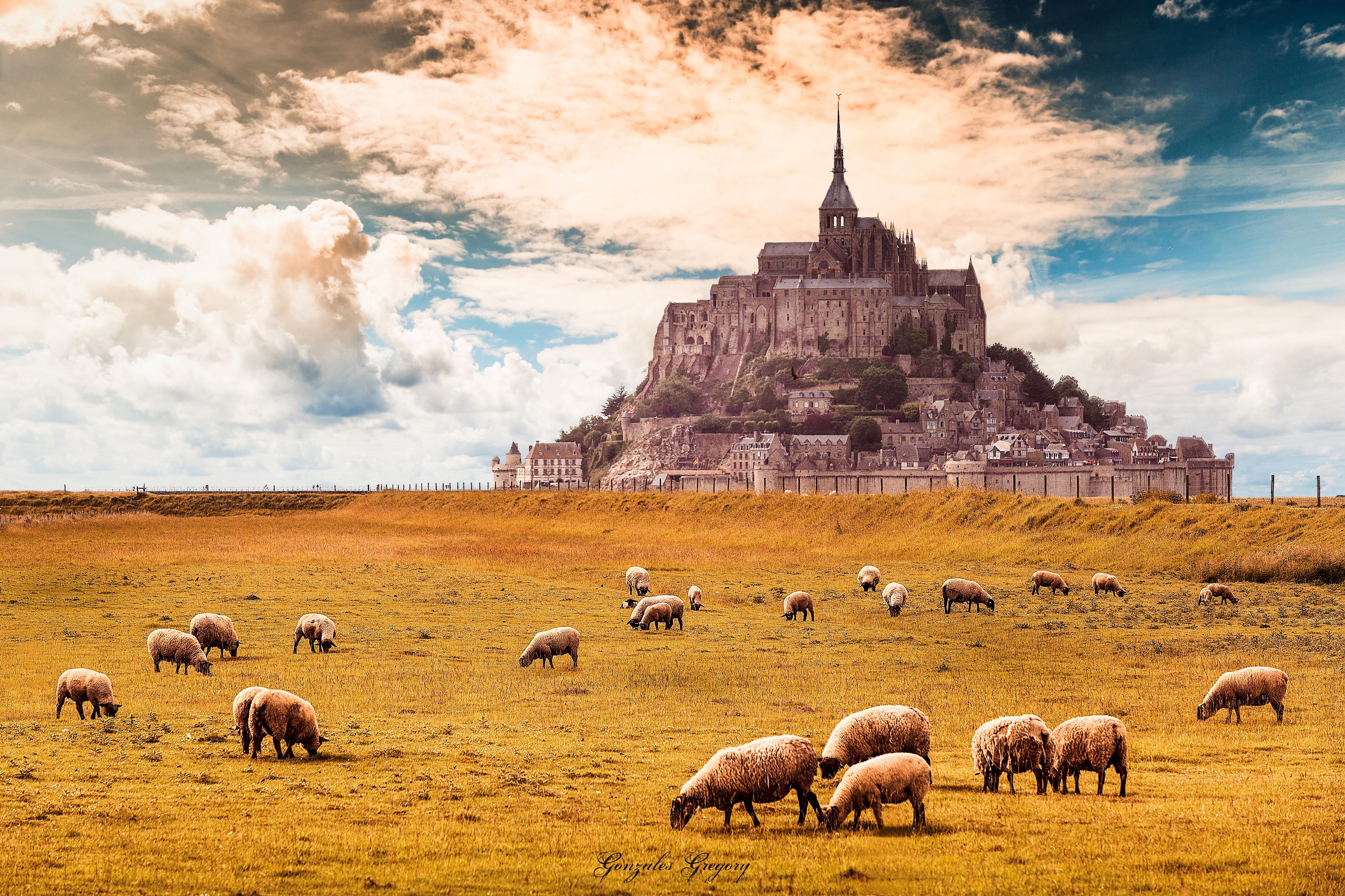 5760x3840 Mont Saint Michel, France