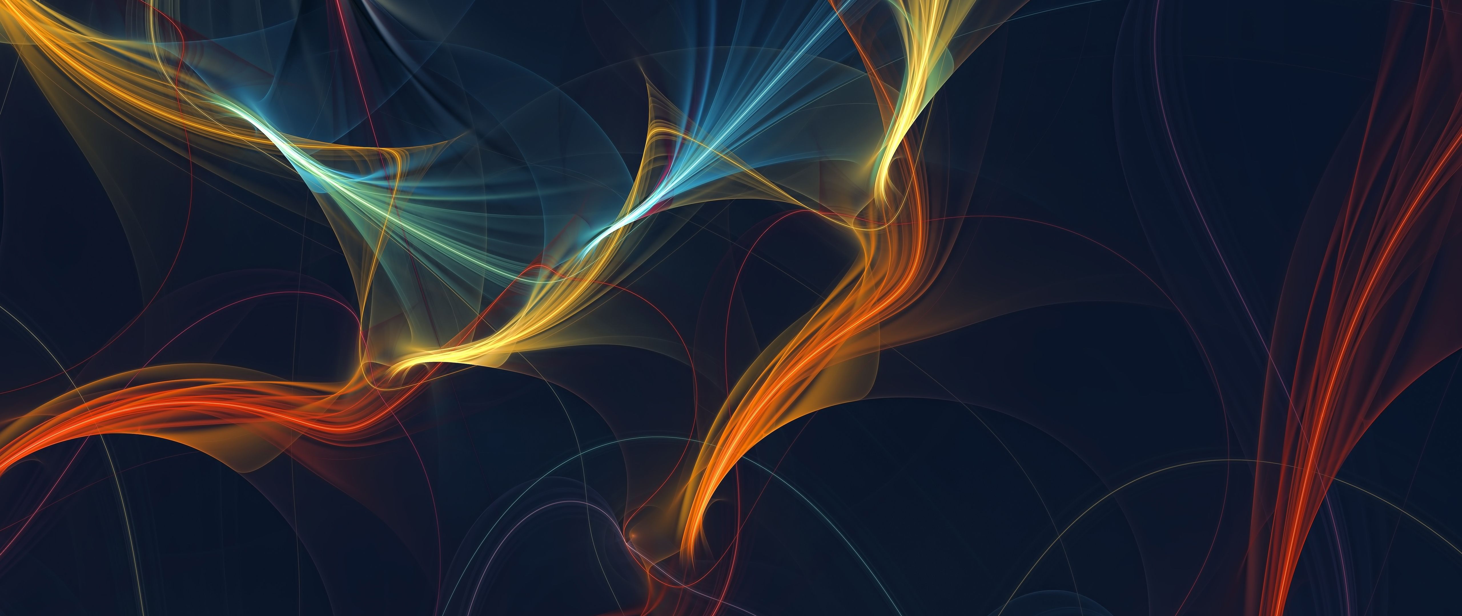 5120x2160 Colorful Lines [5120x2160]