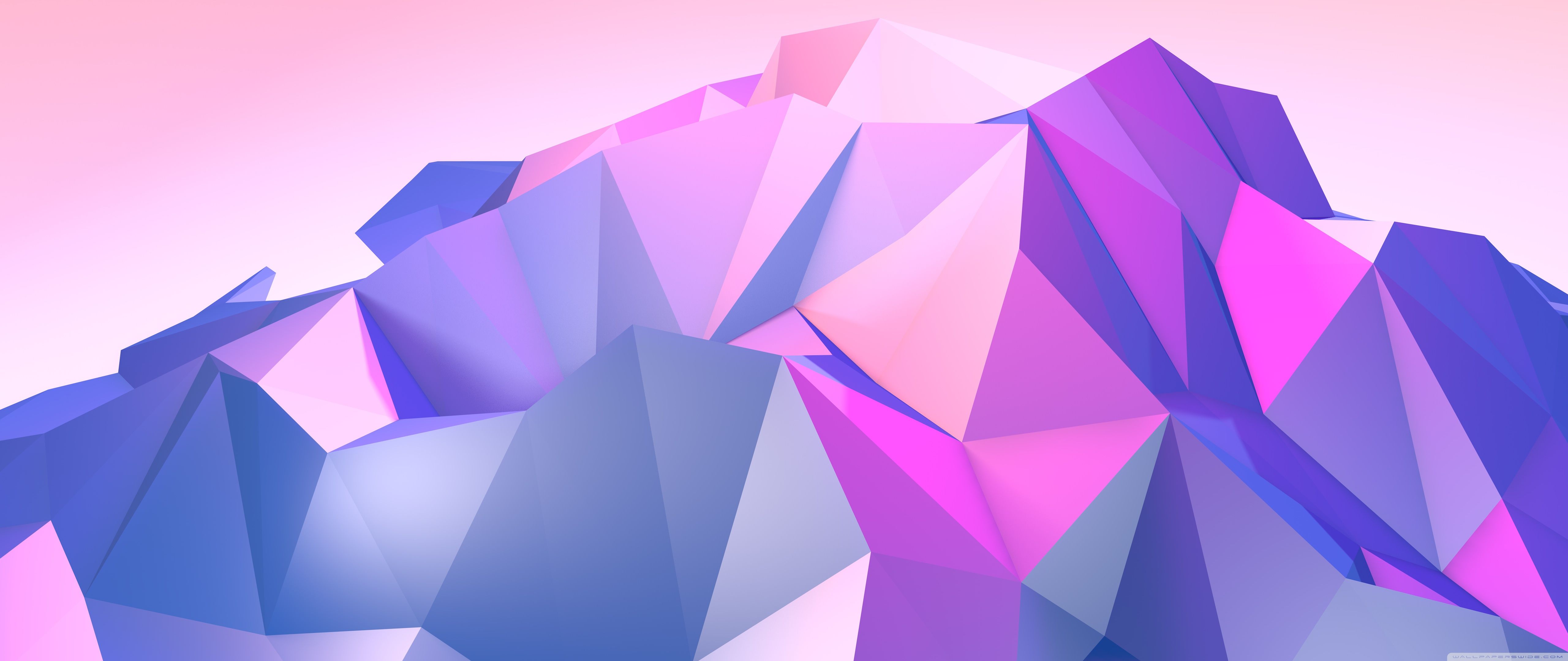 5120x2160 Low Poly Mountain 4K UHD Wallpaper for UltraHD Desktop and TV : Dual Monitor : Smartphone and Tablet Devices