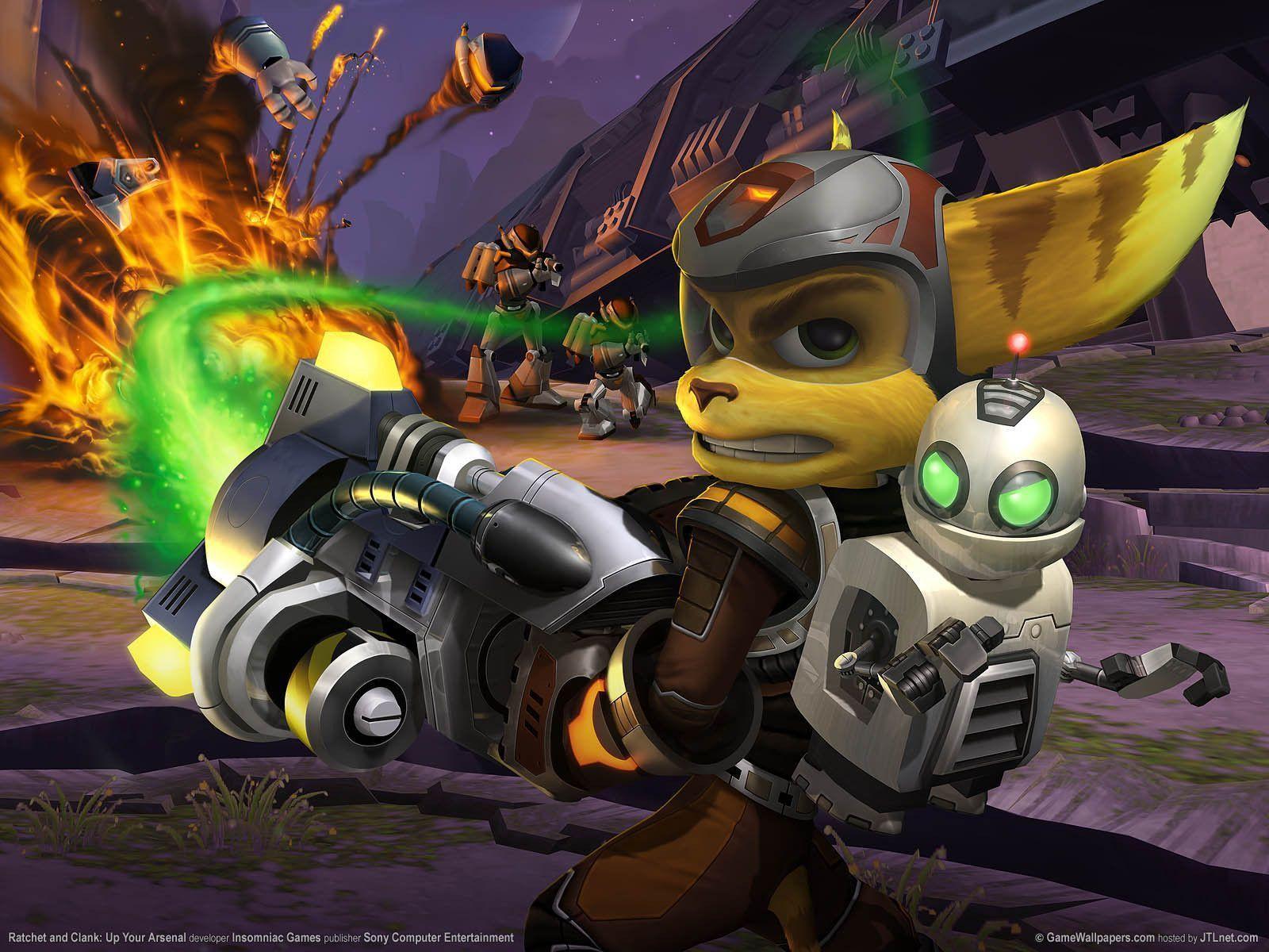 Ratchet & Clank Wallpapers - Top Free Ratchet & Clank Backgrounds ...