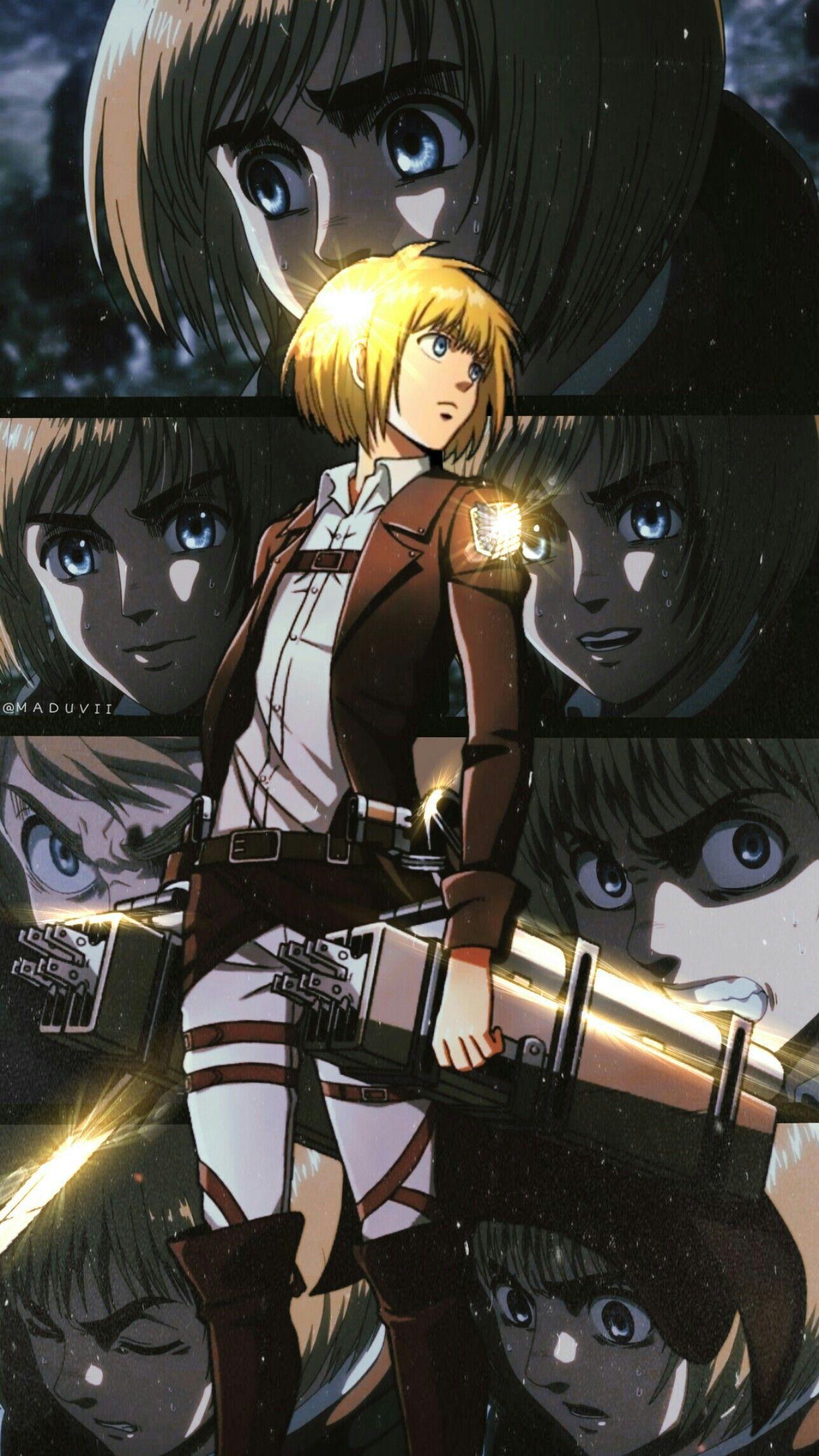 attack on titan armin wallpaper