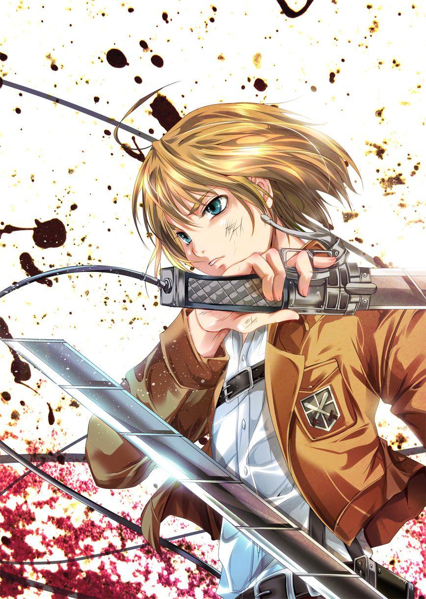 868x1220 Armin Arlert on Titan Wallpaper Anime Image Board