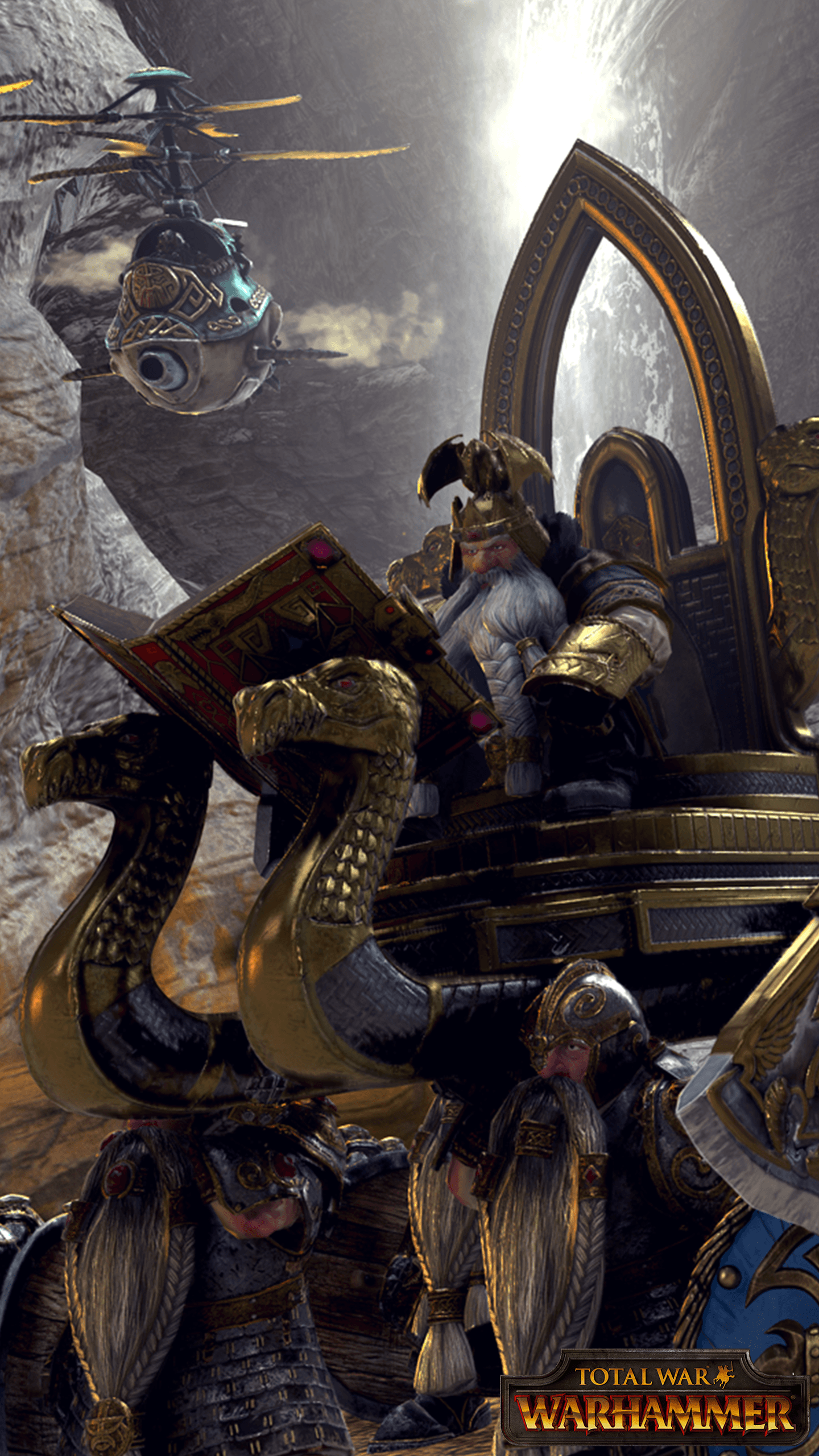 1440x2560 Total War: Warhammer (2016) promotional art
