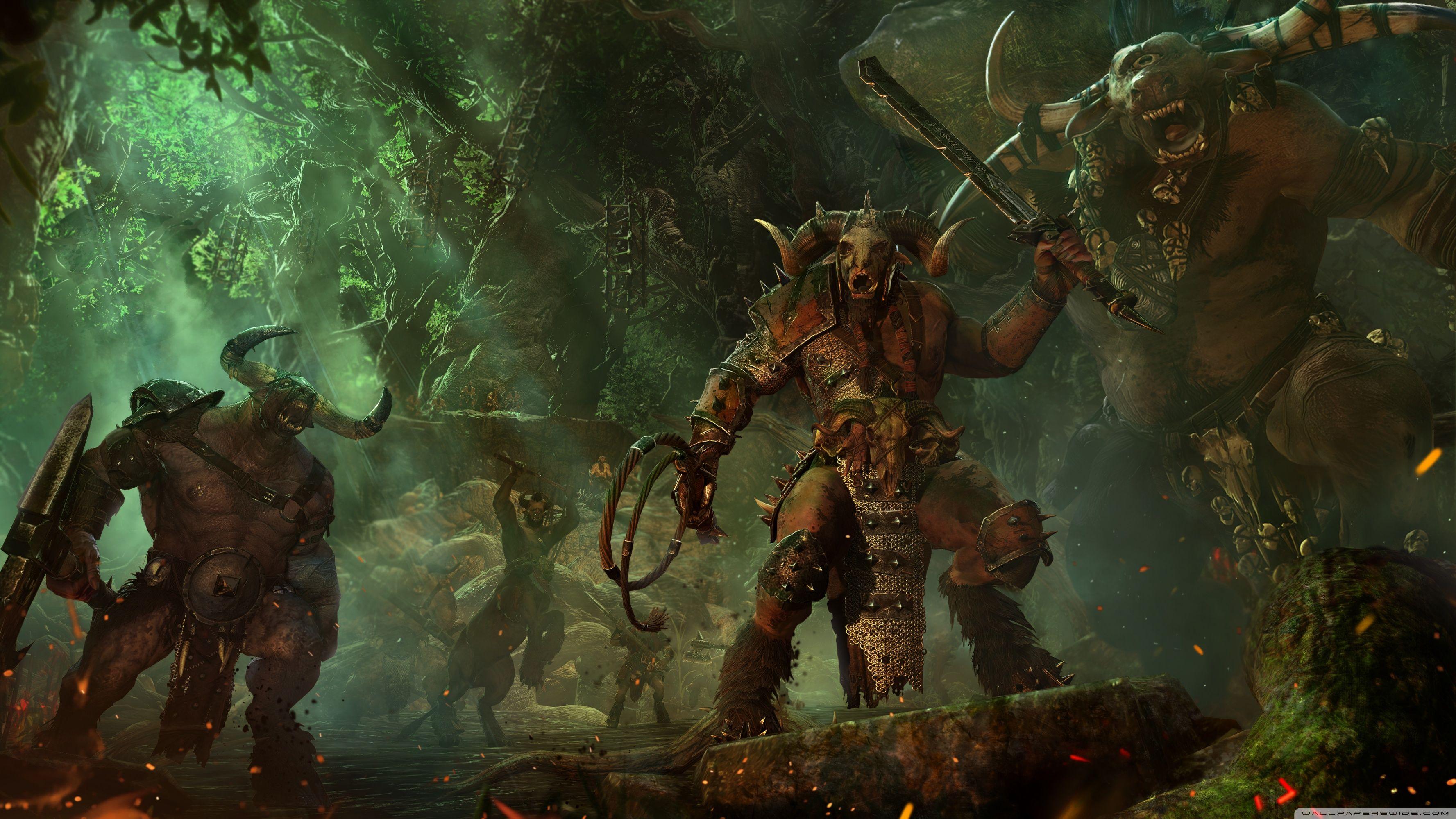 3554x1999 Total War Warhammer Beastmen Ultra HD Desktop Background Wallpaper for : Widescreen & UltraWide Desktop & Laptop : Multi Display, Dual & Triple Monitor : Tablet