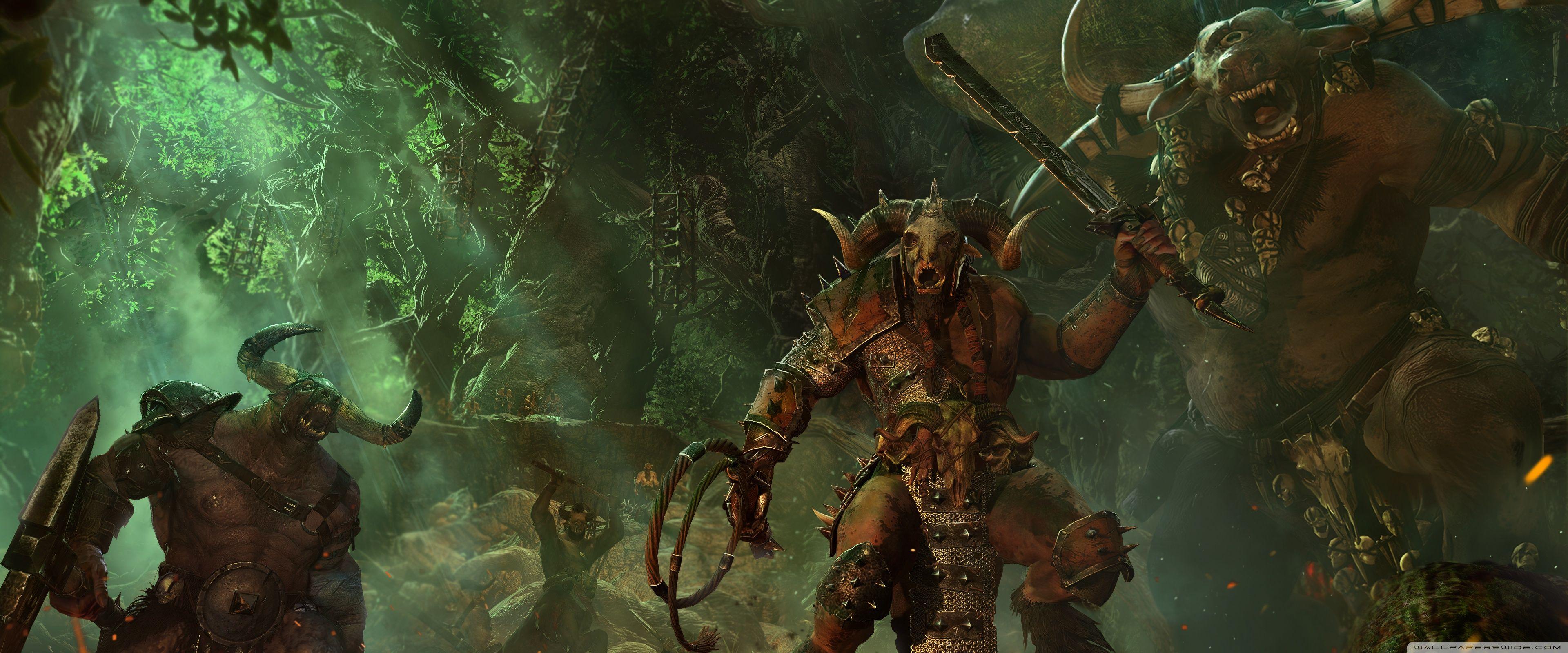 3840x1600 Total War Warhammer Beastmen Ultra HD Desktop Background Wallpaper for : Widescreen & UltraWide Desktop & Laptop : Multi Display, Dual & Triple Monitor : Tablet