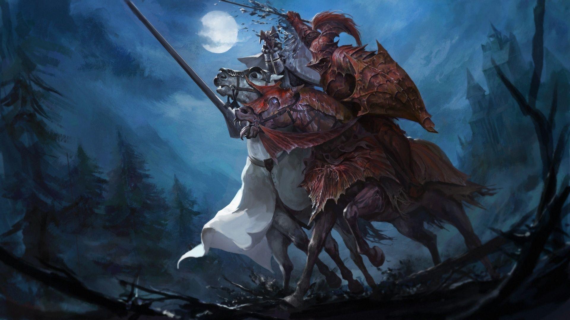 1920x1080 Desktop Wallpaper Total War: Warhammer Ii, Warrior, Dark, Fight, HD Image, Picture, Background, 21fb6a