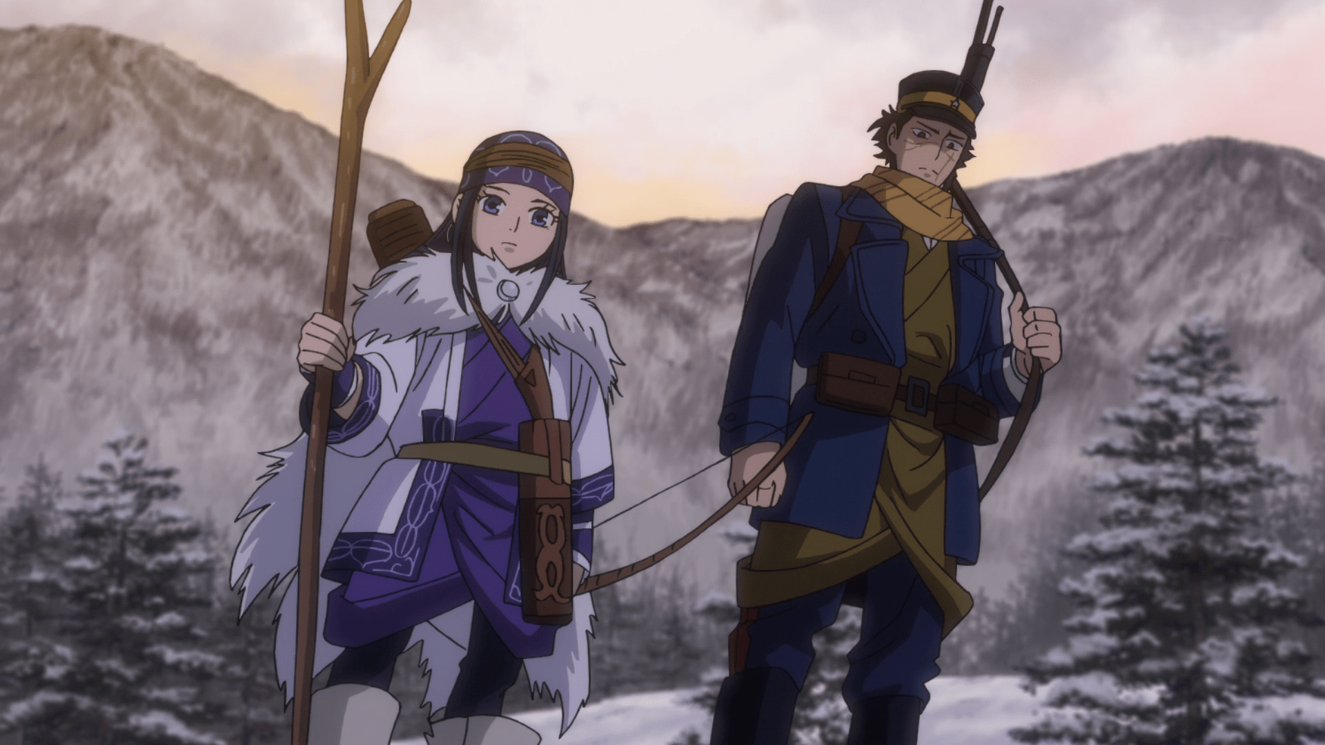 1920x1080 Golden Kamuy: Half Japanese Western and Half Ainu Cooking Show